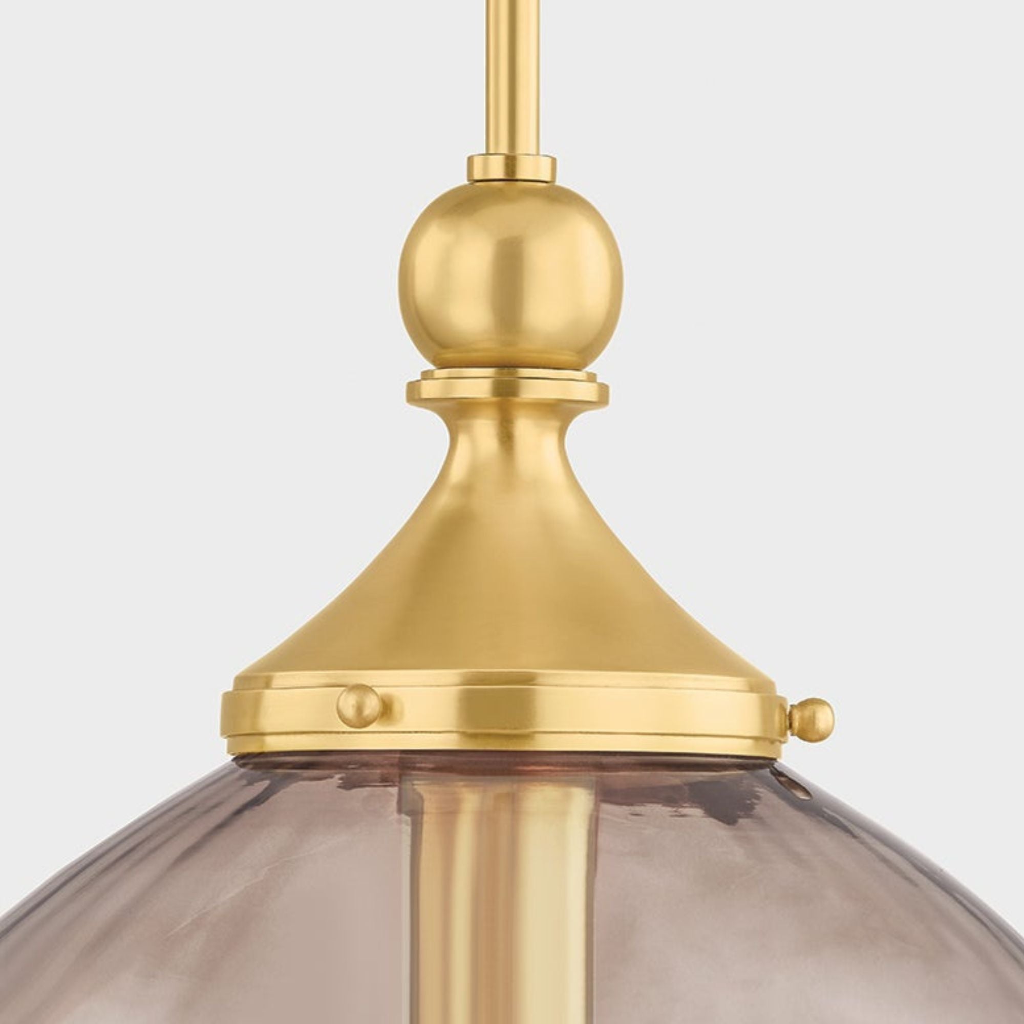 Chatton 16" Pendant, Aged Brass Finish