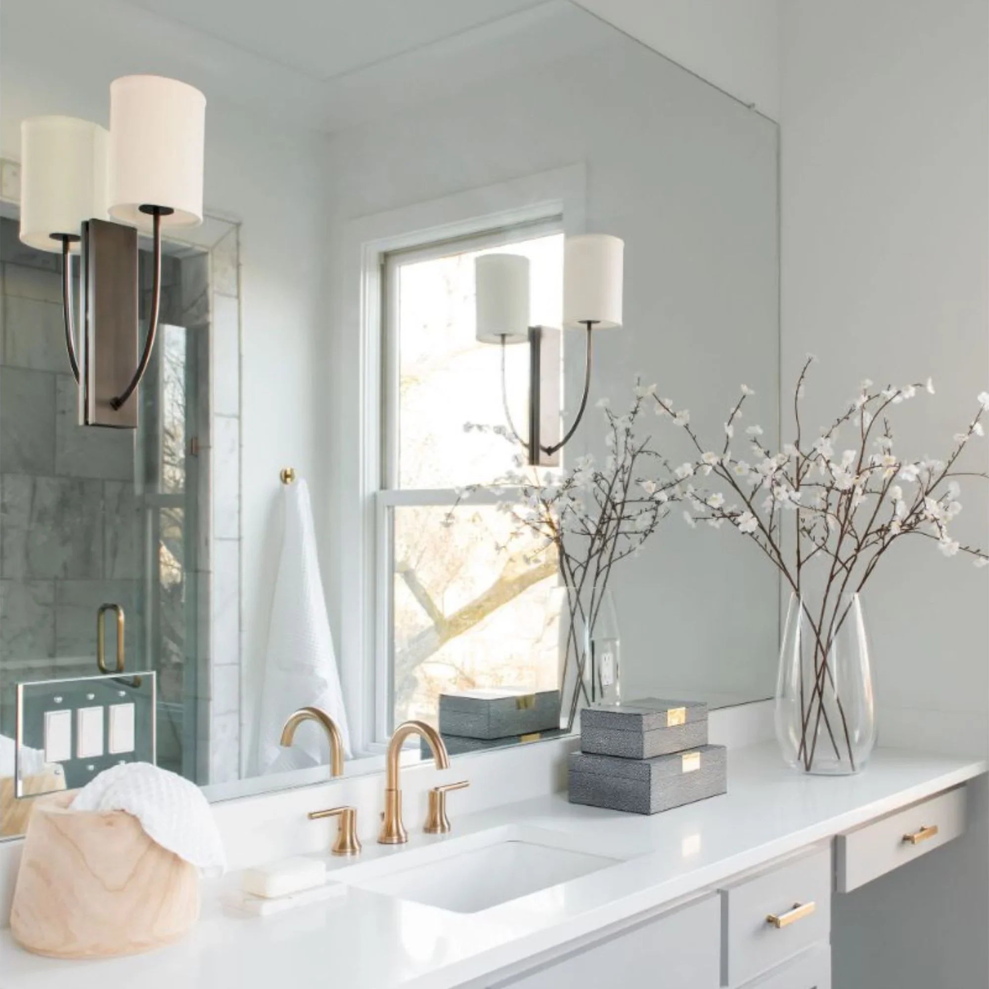 Colton 17" Wall Sconce, Old Bronze Finish