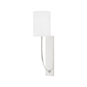 Colton 17" Wall Sconce, Polished Nickel Finish