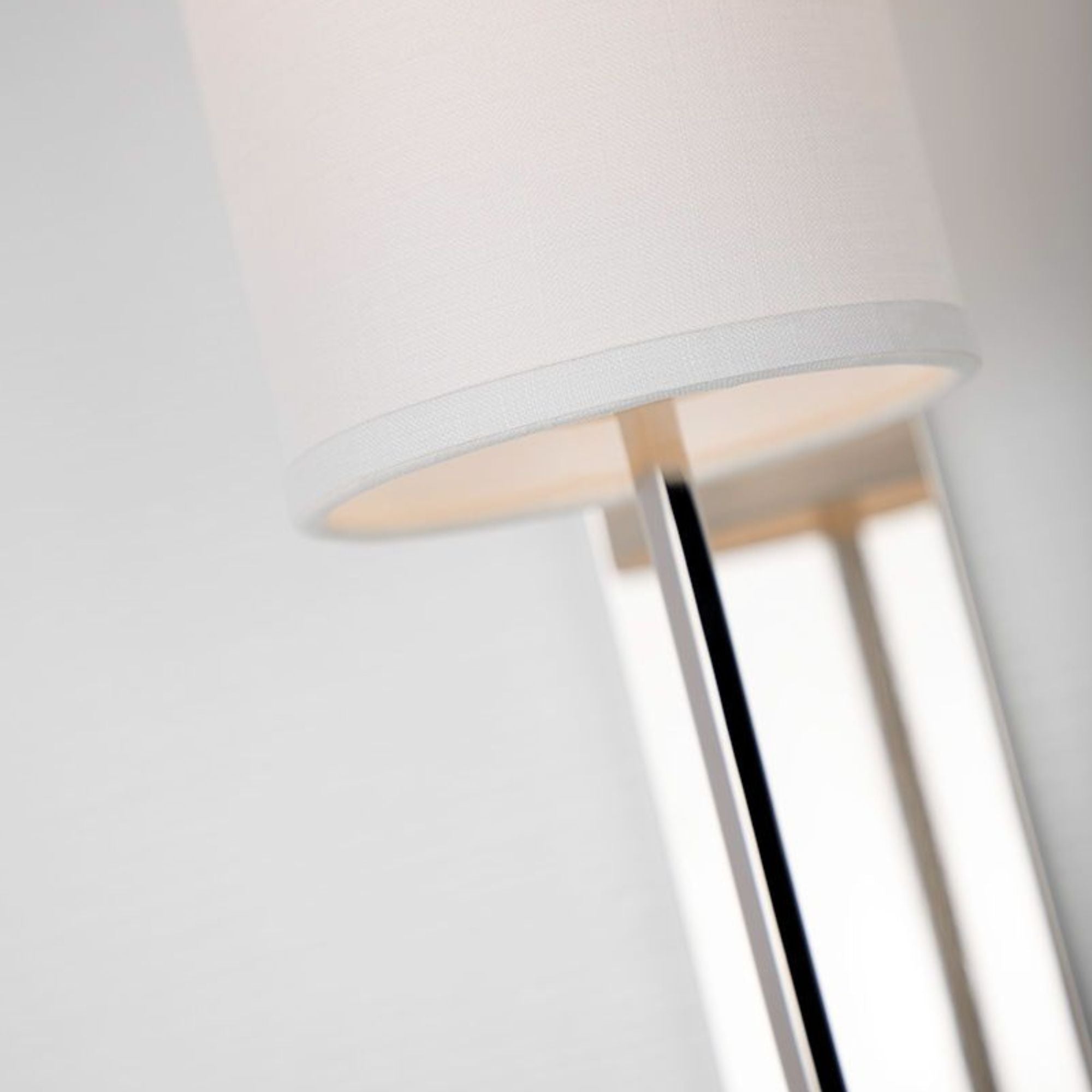 Colton 17" Wall Sconce, Polished Nickel Finish