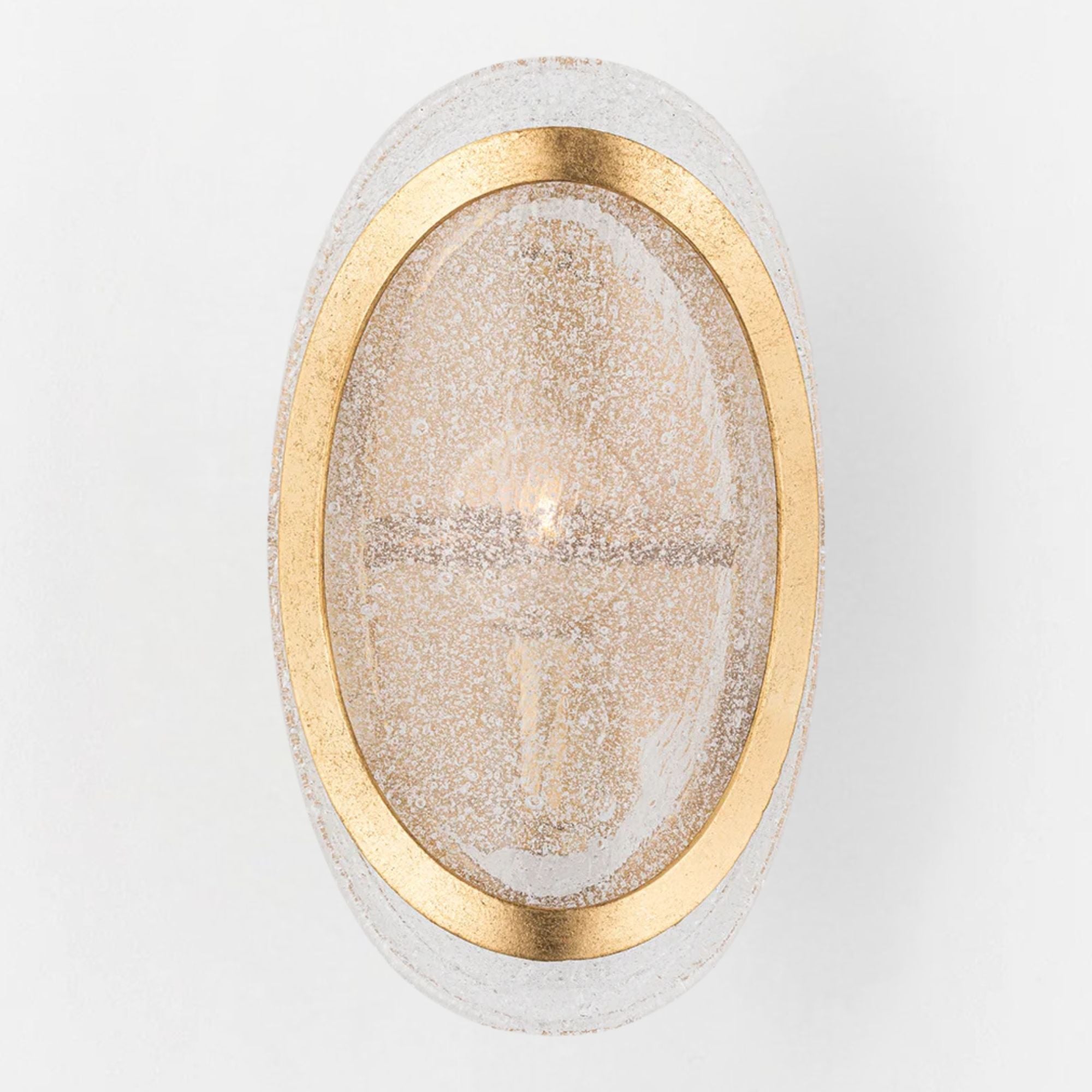 Danes 10" Wall Sconce, Vintage Gold Leaf Finish