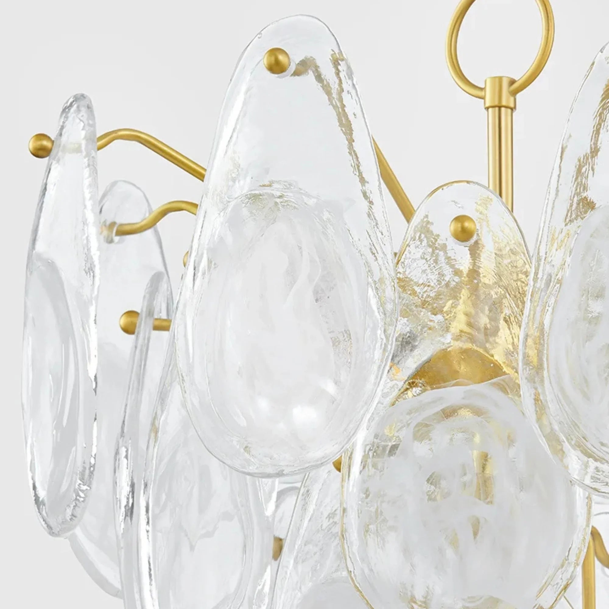 Darcia 20" 5-Light Chandelier, Aged Brass Finish