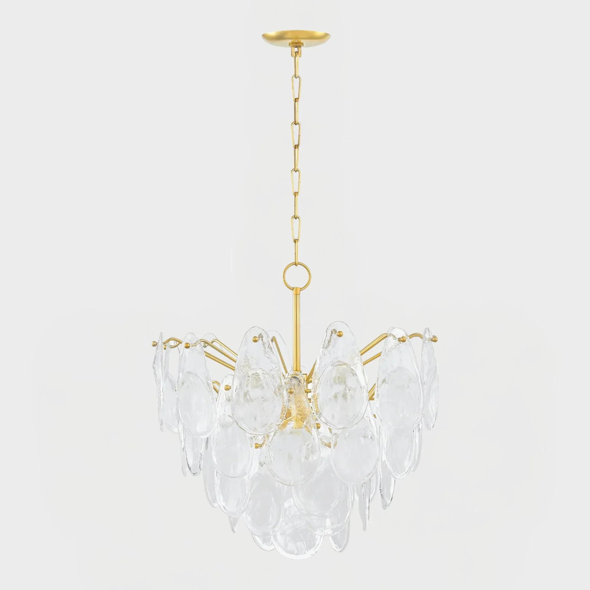 Hudson Valley Lighting - Darcia 24" 7-Light Chandelier, Aged Brass Finish | Bees Lighting