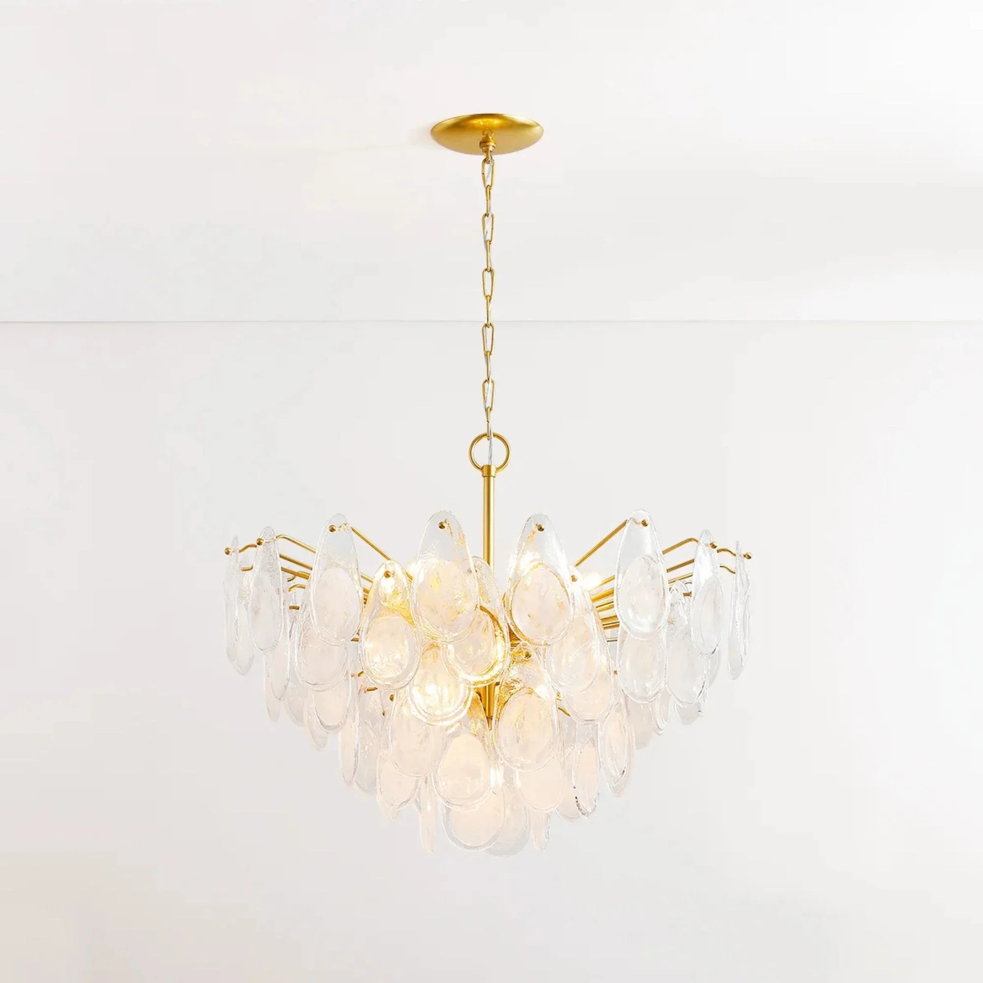 Hudson Valley Lighting - Darcia 36" 15-Light Chandelier, Aged Brass Finish | Bees Lighting