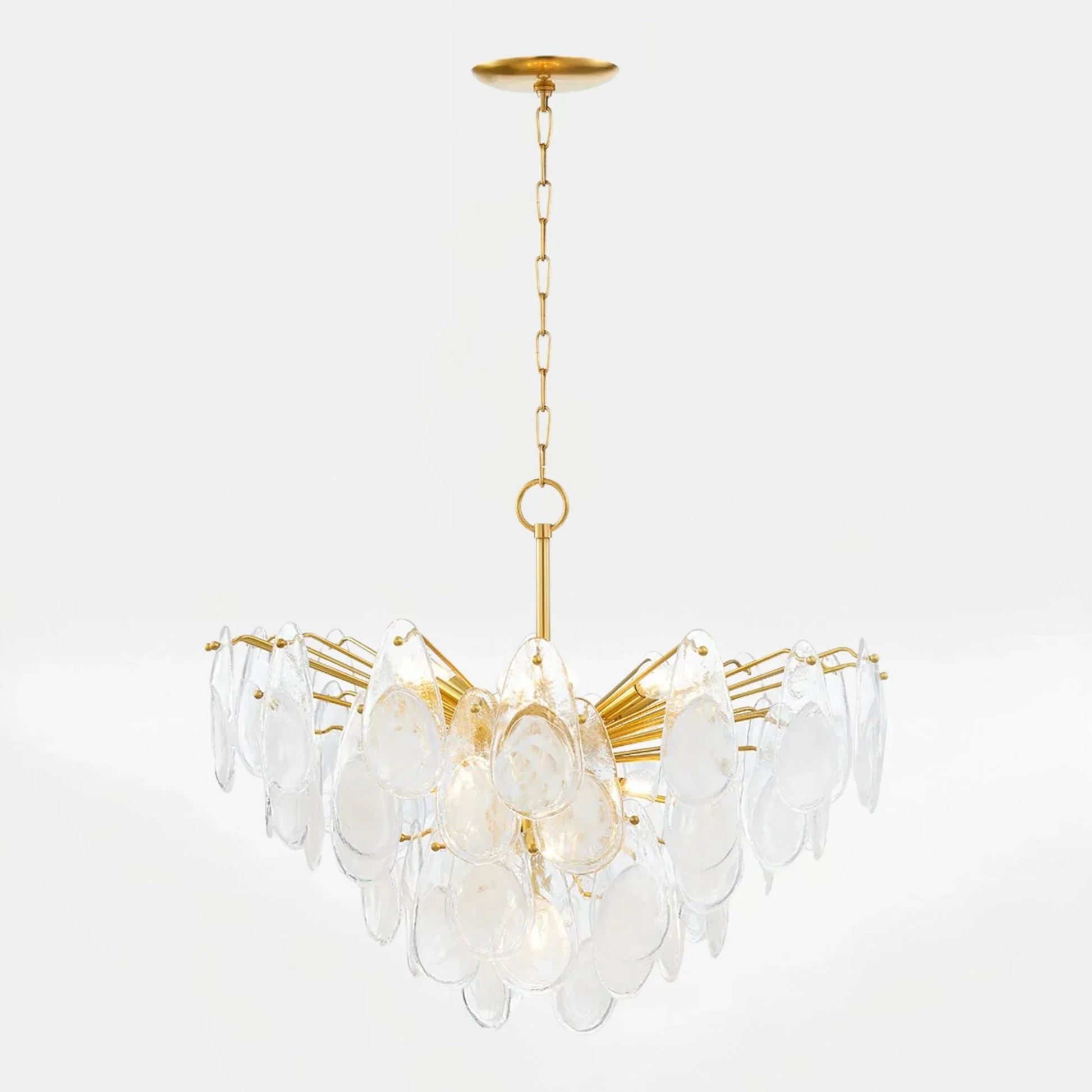 Hudson Valley Lighting - Darcia 36" 15-Light Chandelier, Aged Brass Finish | Bees Lighting