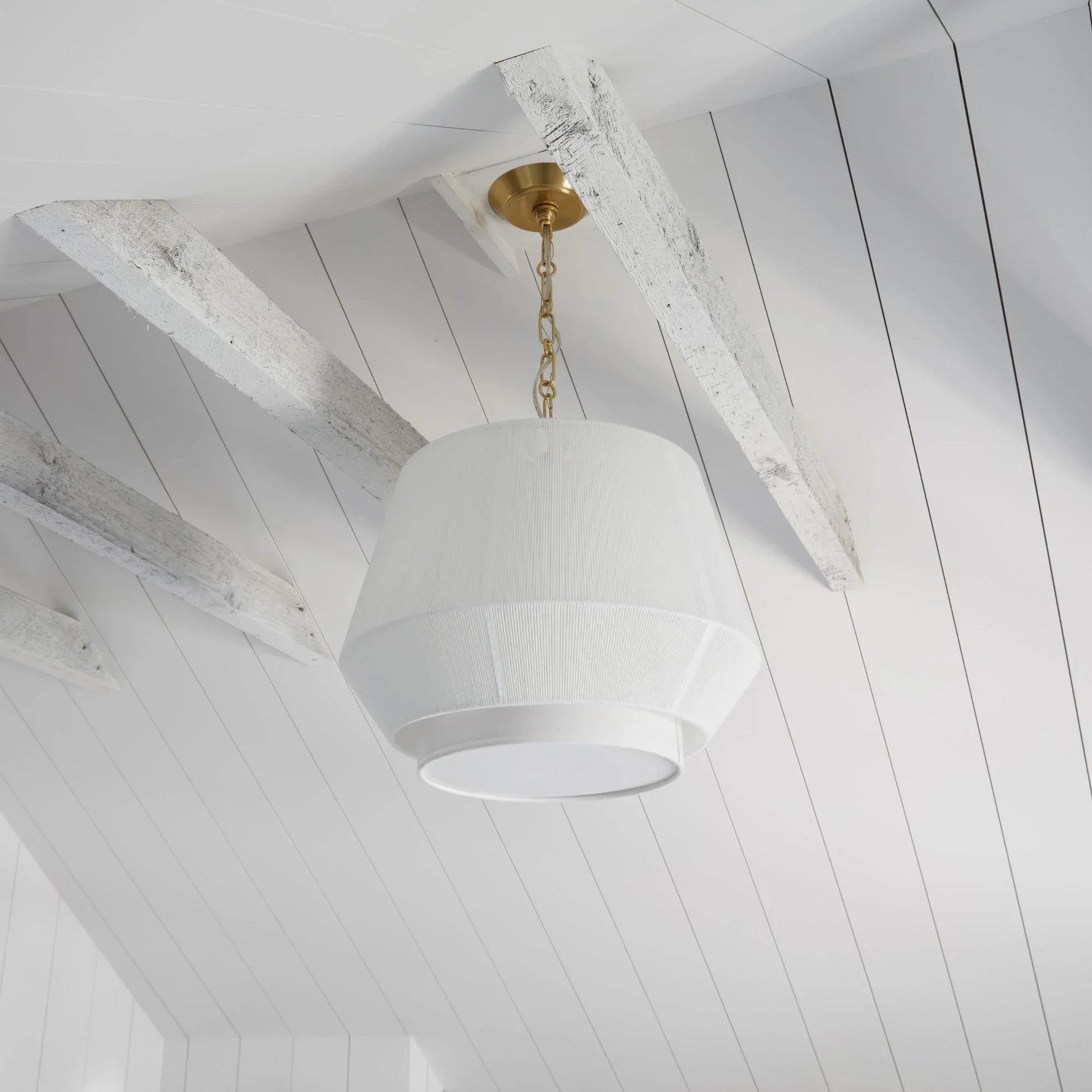 Hudson Valley Lighting - Debi 18" Pendant, Aged Brass Finish | Bees Lighting