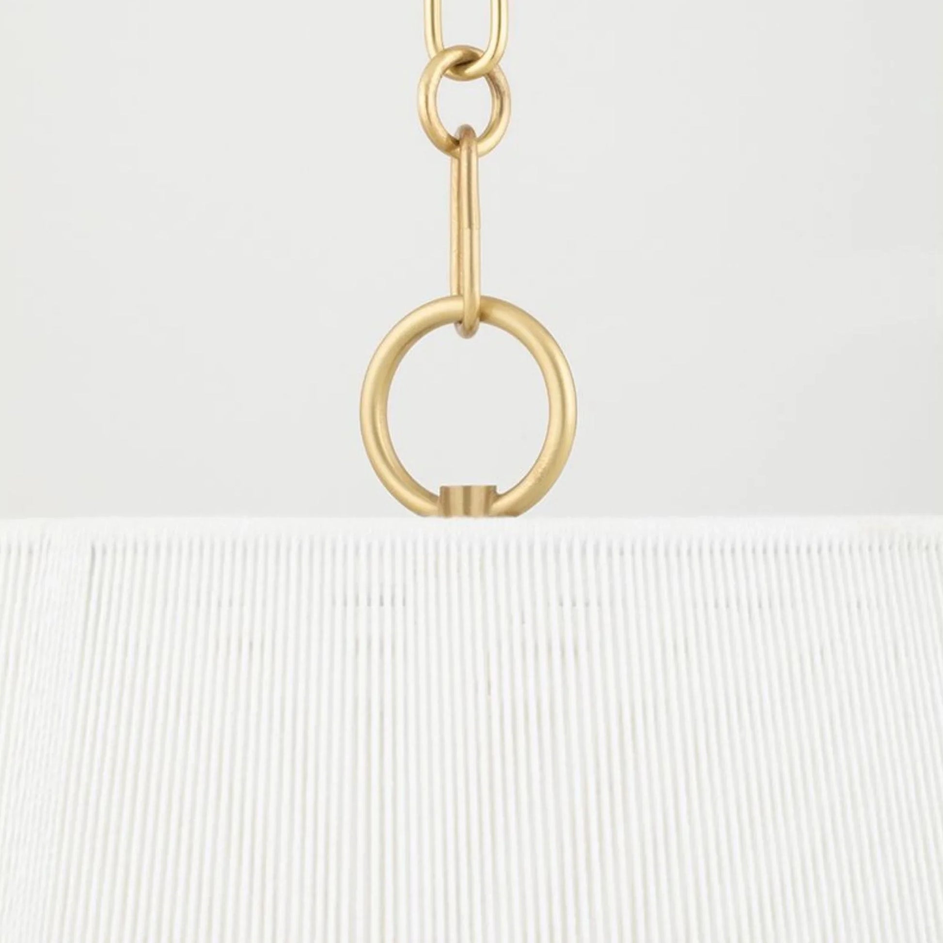 Hudson Valley Lighting - Debi 18" Pendant, Aged Brass Finish | Bees Lighting