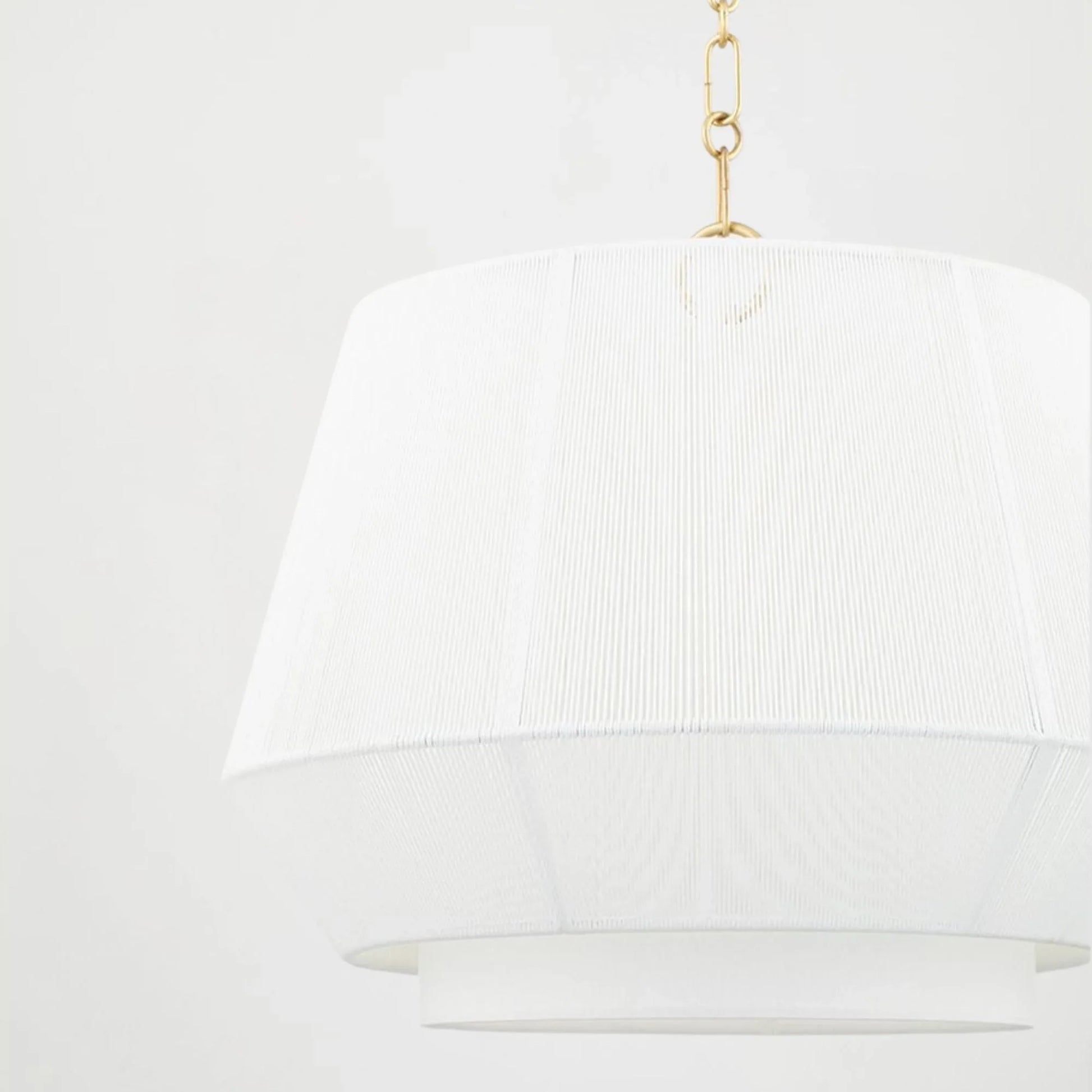 Hudson Valley Lighting - Debi 18" Pendant, Aged Brass Finish | Bees Lighting