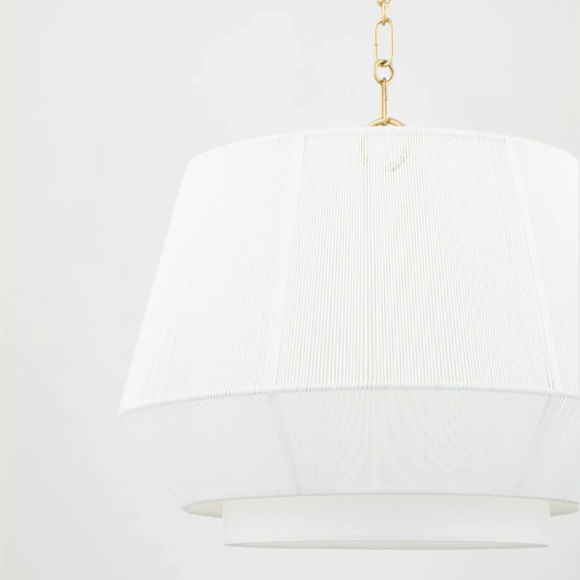 Hudson Valley Lighting - Debi 18" Pendant, Aged Brass Finish | Bees Lighting