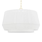 Debi 31" 4-Light Pendant, Aged Brass Finish