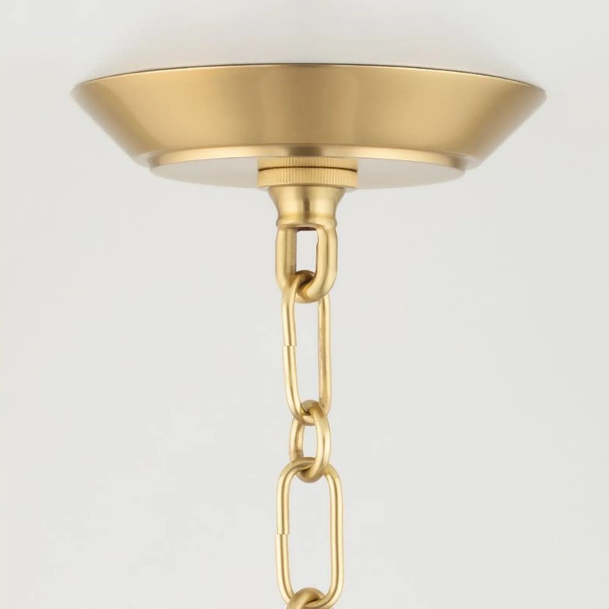 Debi 31" 4-Light Pendant, Aged Brass Finish