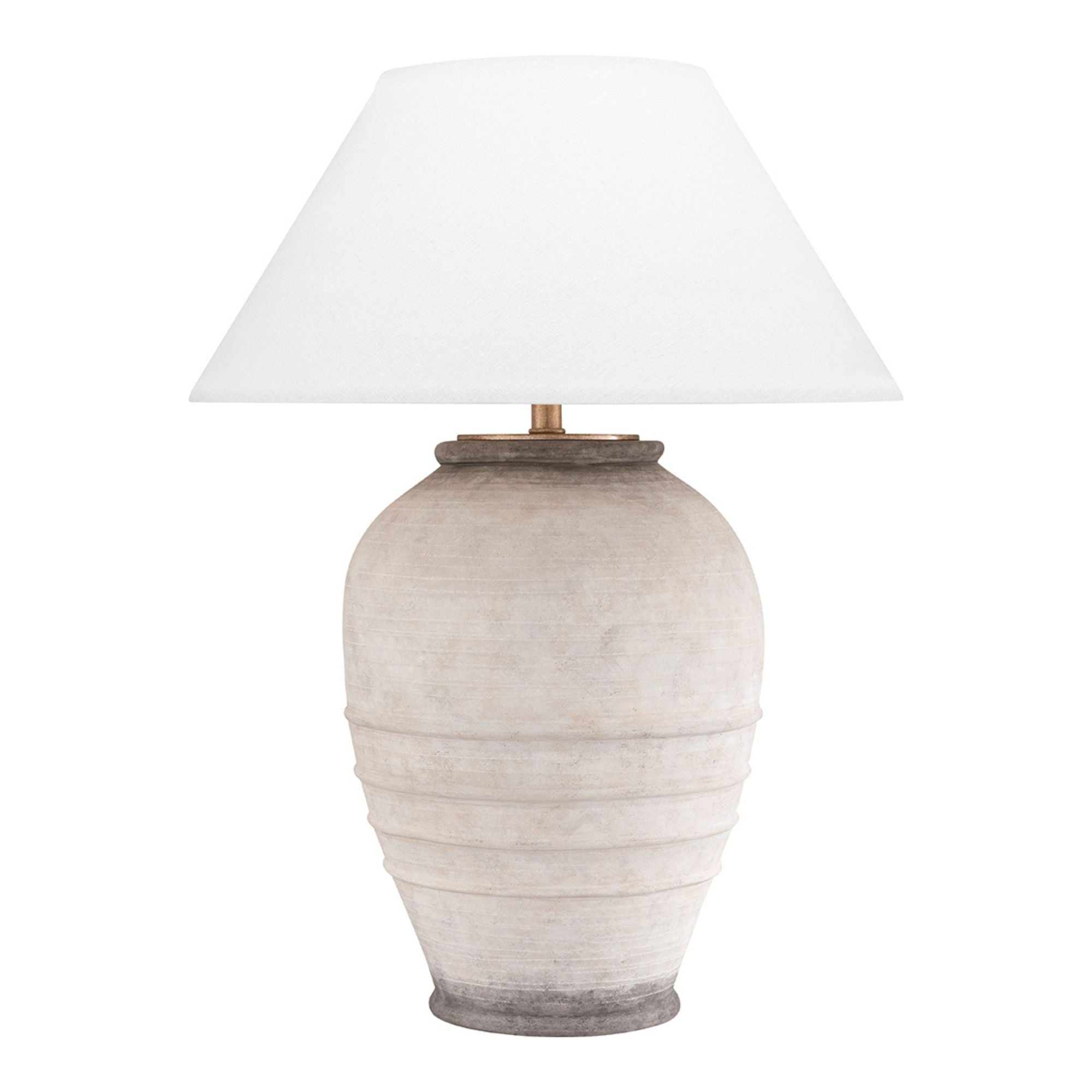 Decatur 34" Table Lamp, Ash Finish
