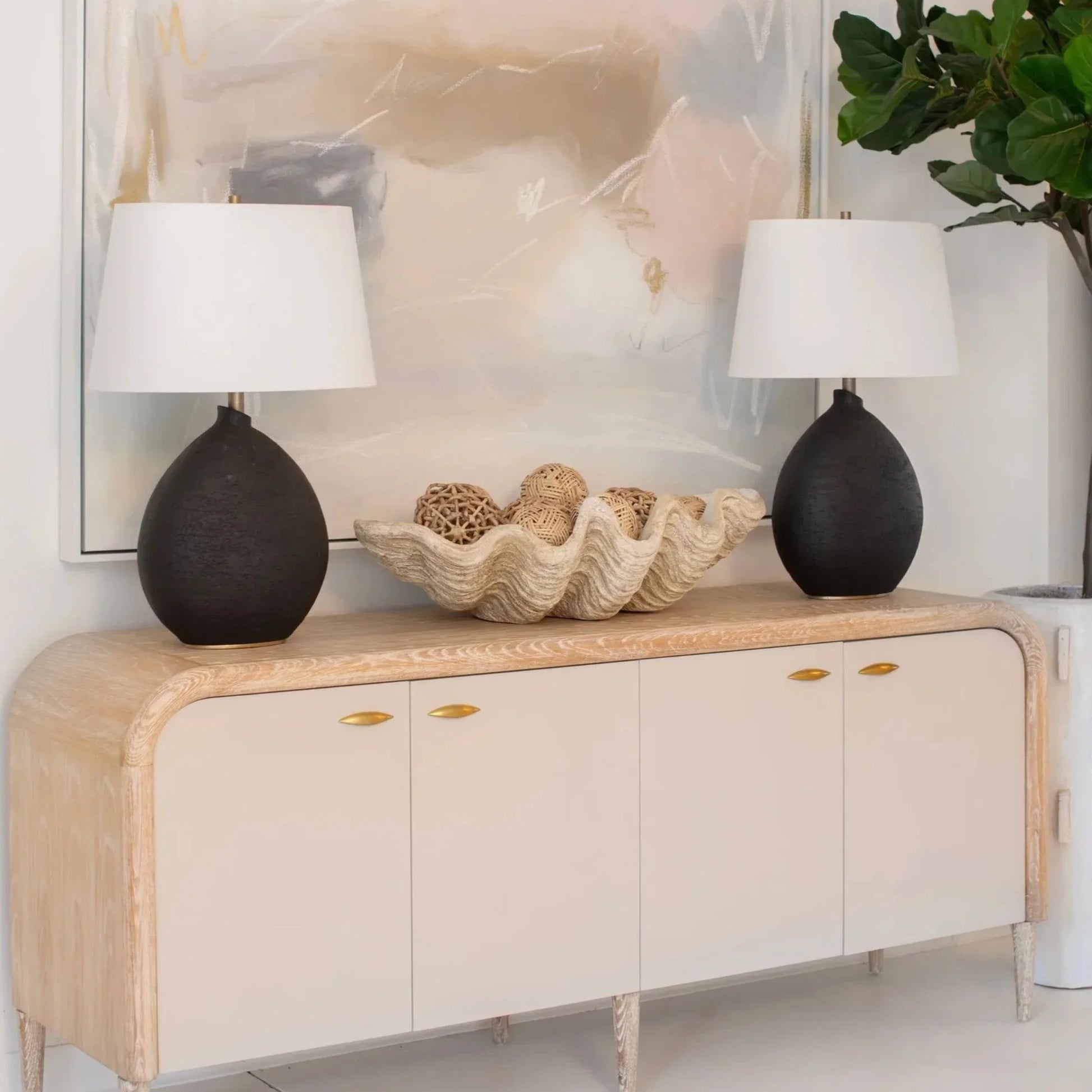 Hudson Valley Lighting - Denali 29" Table Lamp, Dusk Black Finish | Bees Lighting