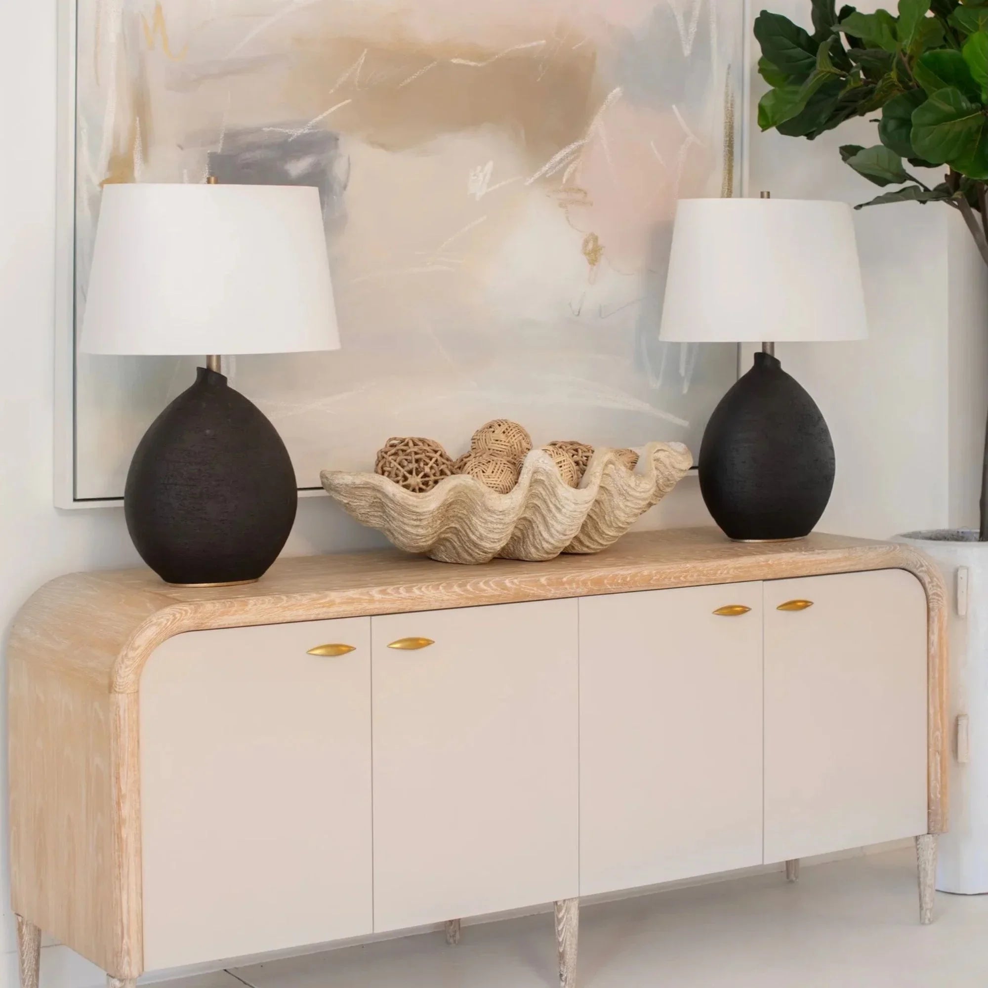 Hudson Valley Lighting - Denali 29" Table Lamp, Dusk Black Finish | Bees Lighting