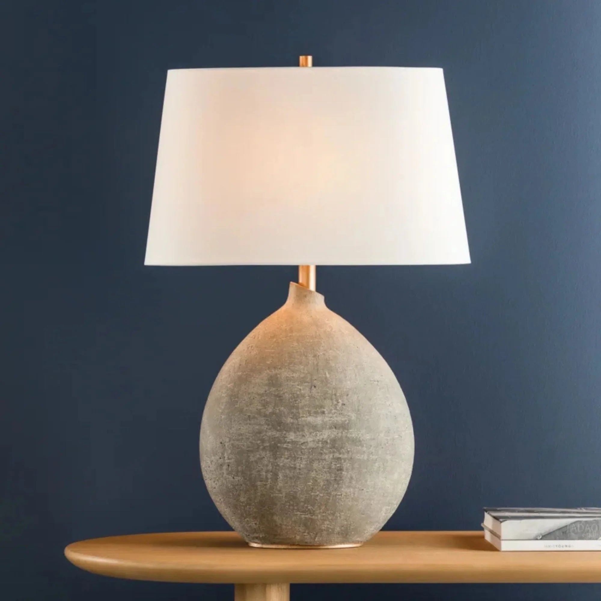 Hudson Valley Lighting - Denali 29" Table Lamp, Gray Finish | Bees Lighting