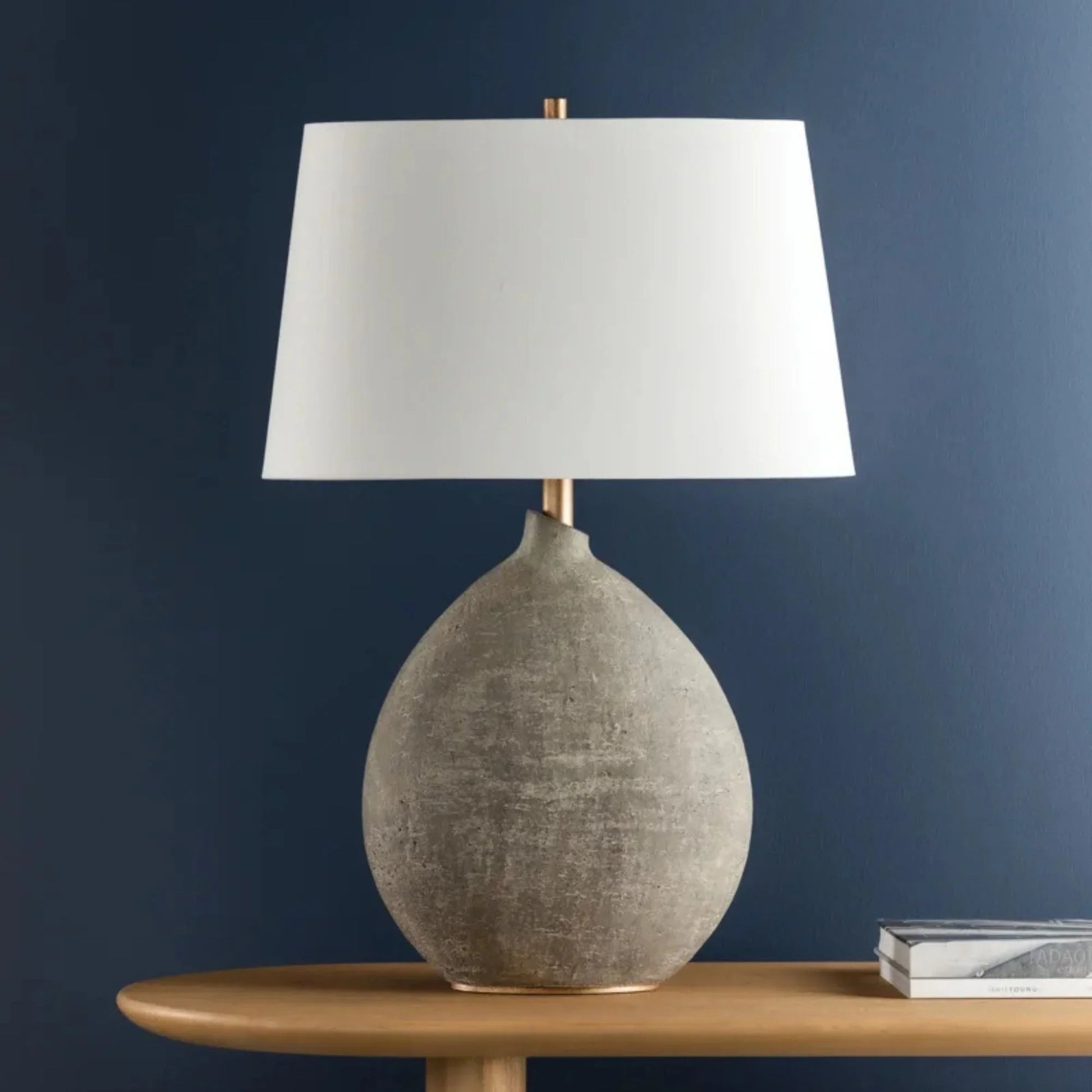 Hudson Valley Lighting - Denali 29" Table Lamp, Gray Finish | Bees Lighting