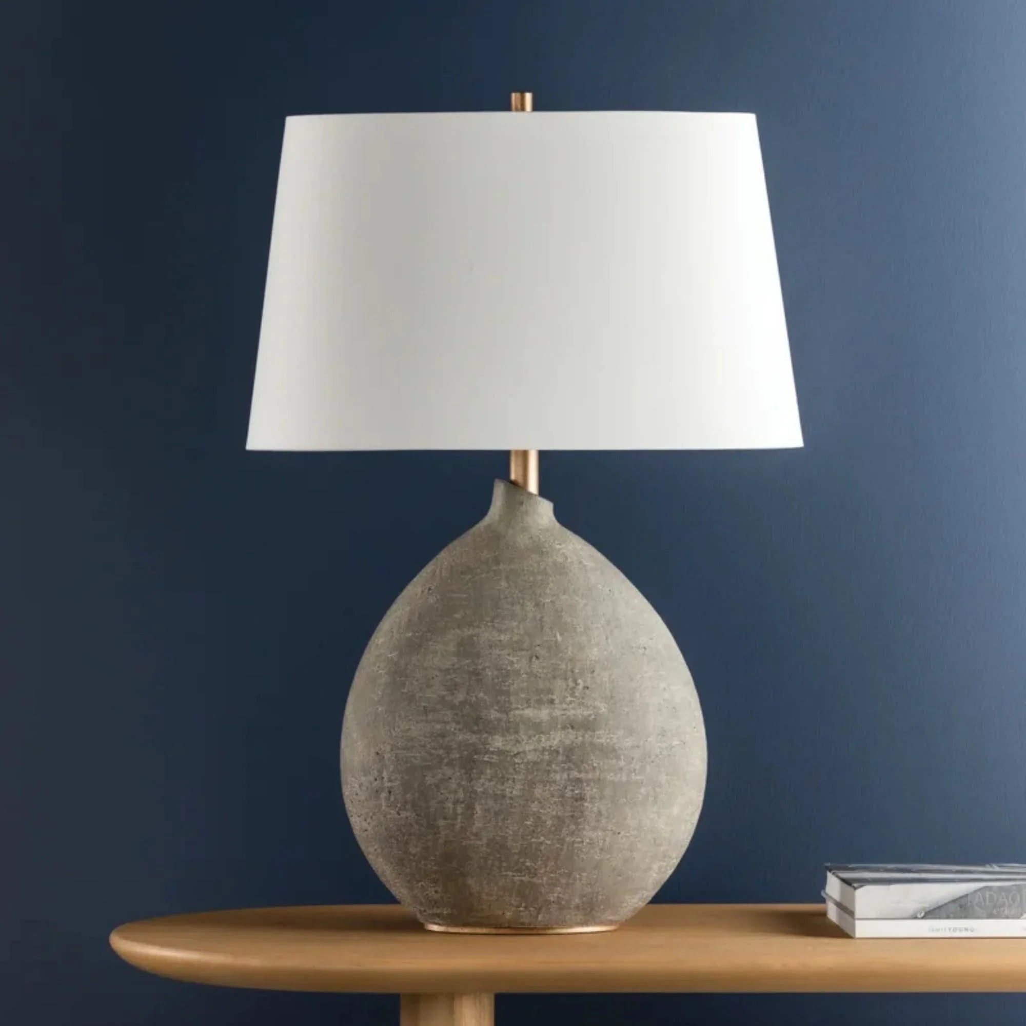 Hudson Valley Lighting - Denali 29" Table Lamp, Gray Finish | Bees Lighting