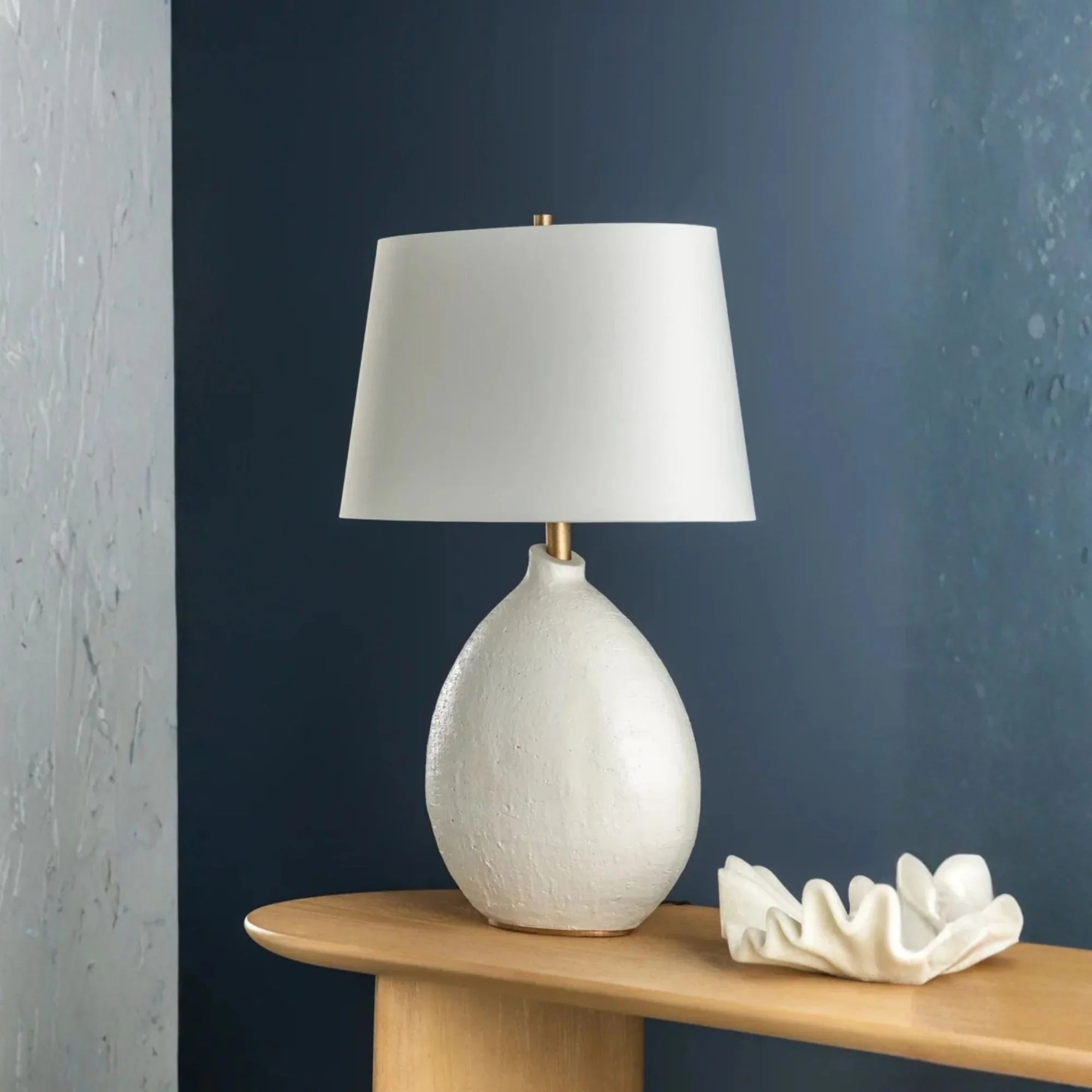 Hudson Valley Lighting - Denali 29" Table Lamp, White Finish | Bees Lighting