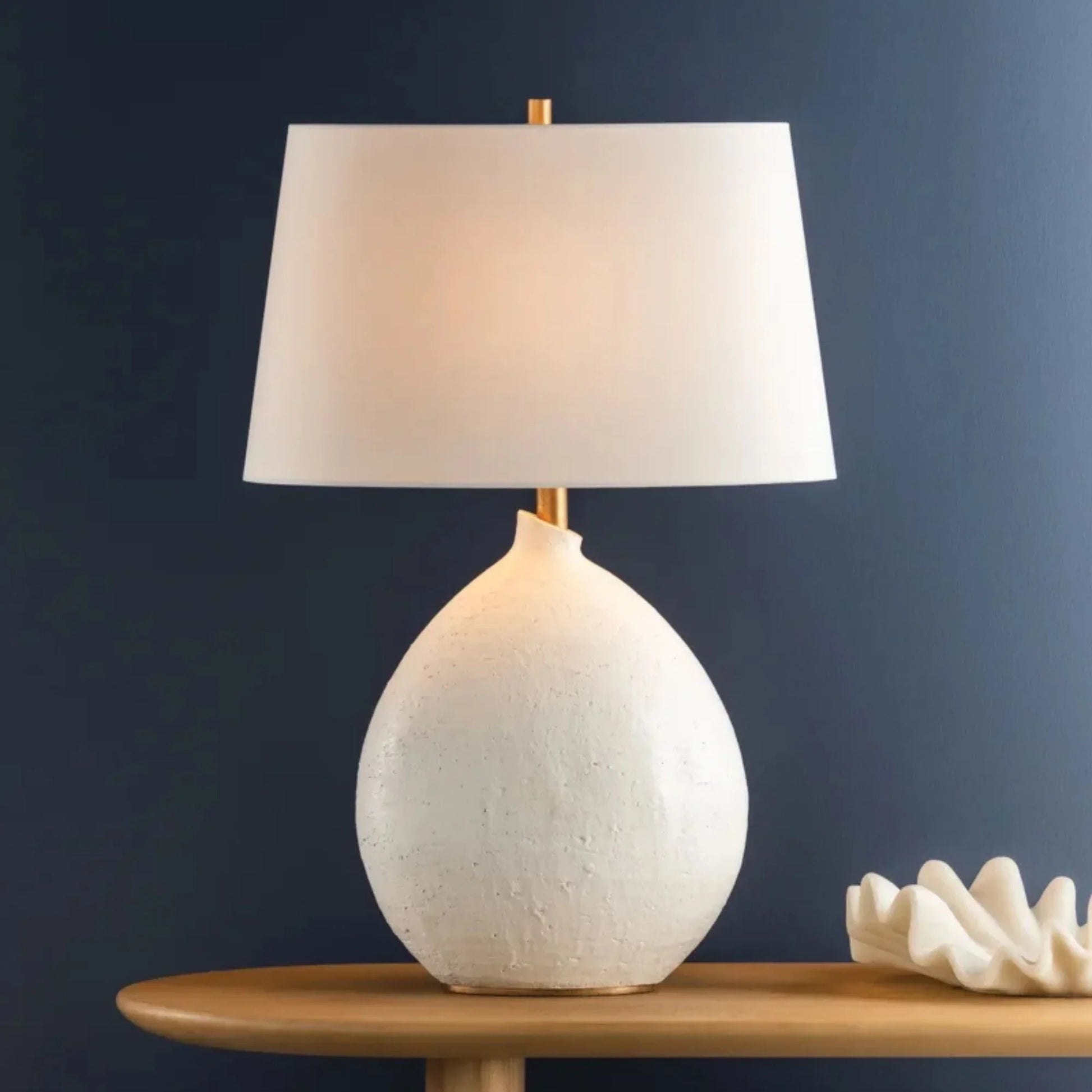 Hudson Valley Lighting - Denali 29" Table Lamp, White Finish | Bees Lighting