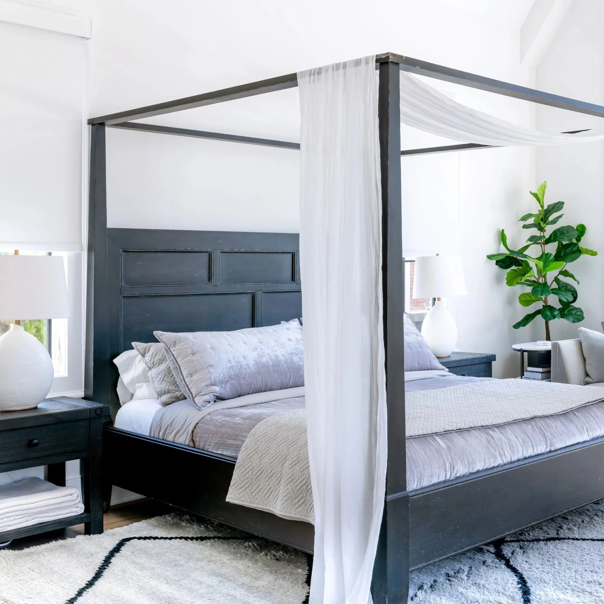 Hudson Valley Lighting - Denali 29" Table Lamp, White Finish | Bees Lighting