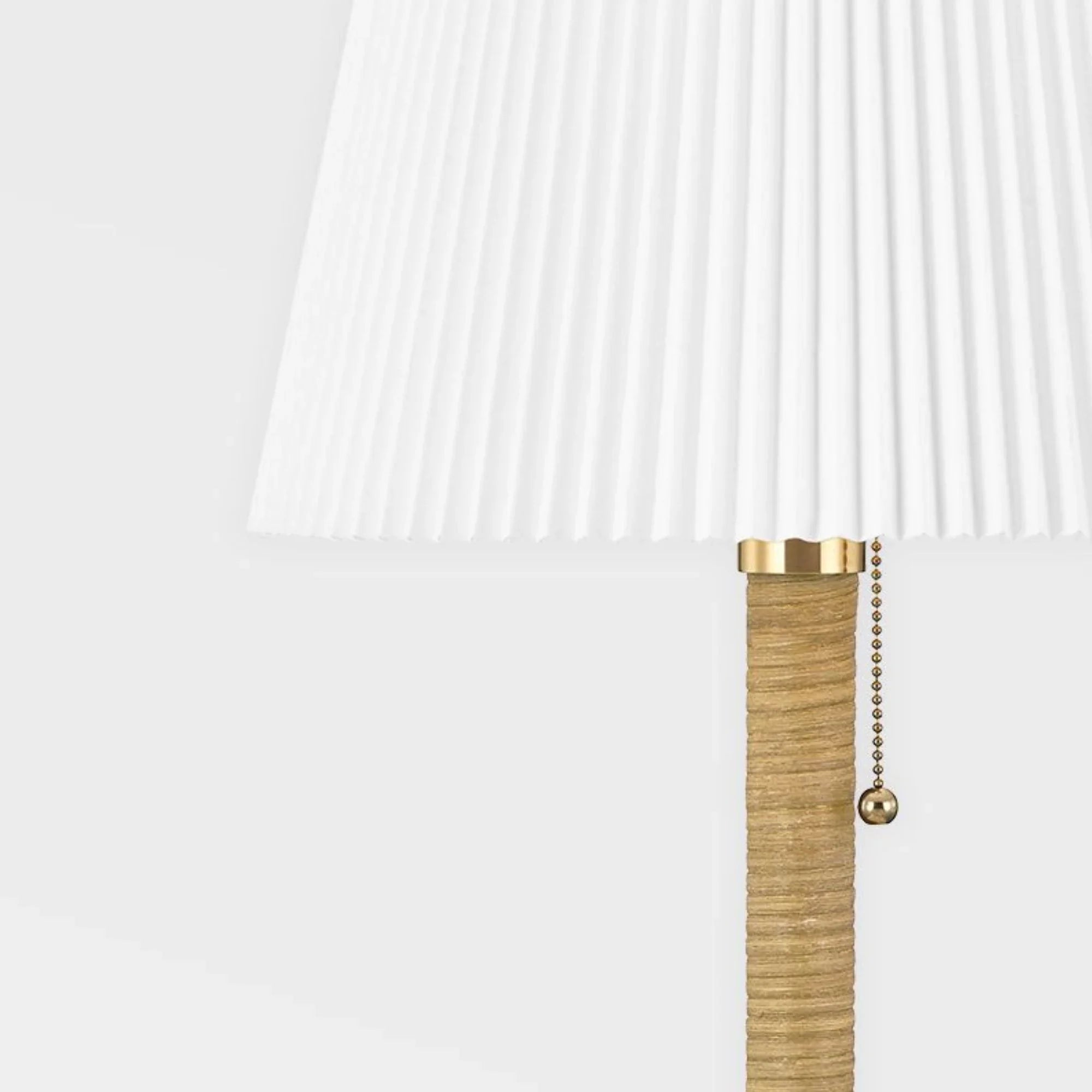 Hudson Valley Lighting - Dorset 29" Table Lamp, Aged Brass Finish | Bees Lighting