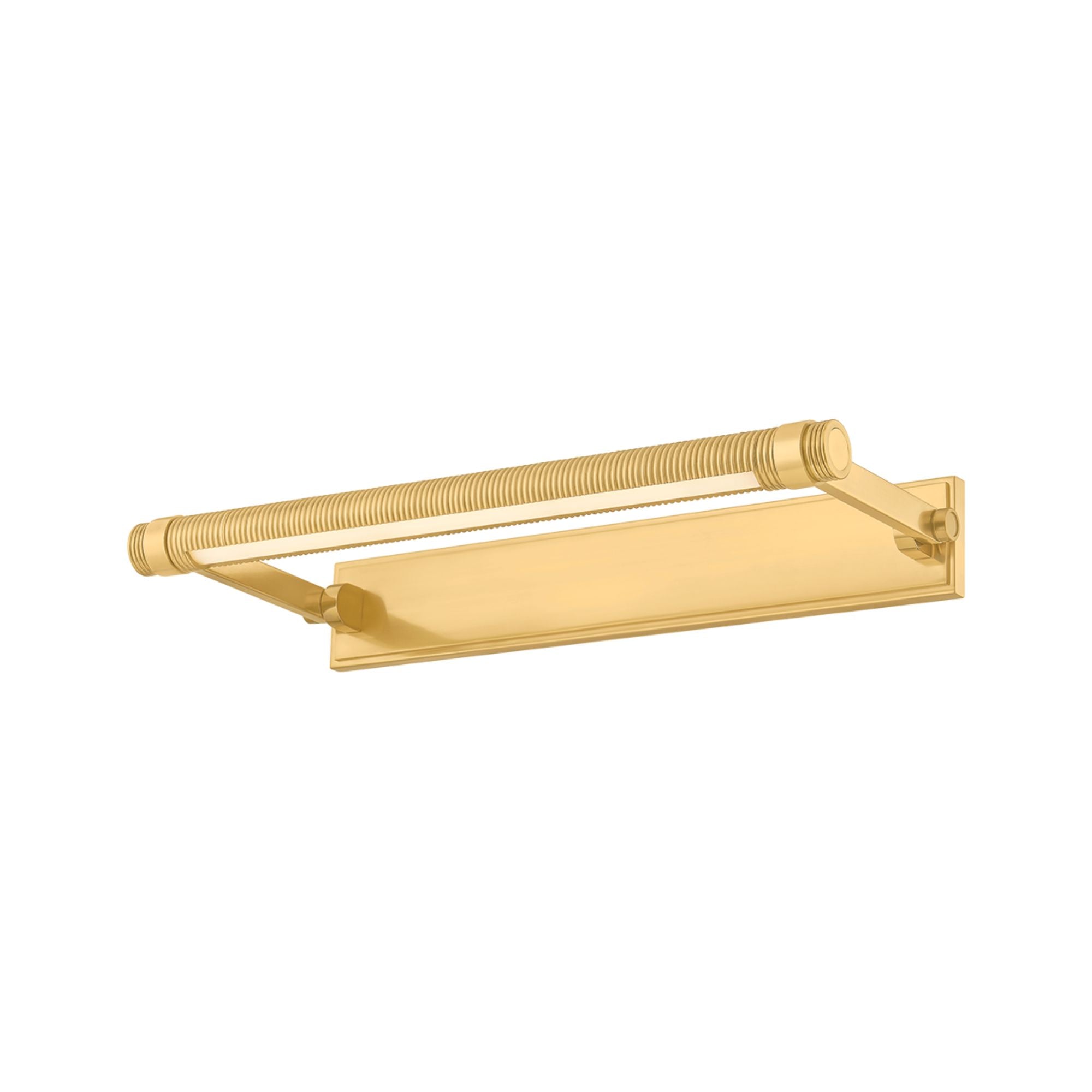 Hudson Valley Duell 18 in. Picture Light, Aged Brass