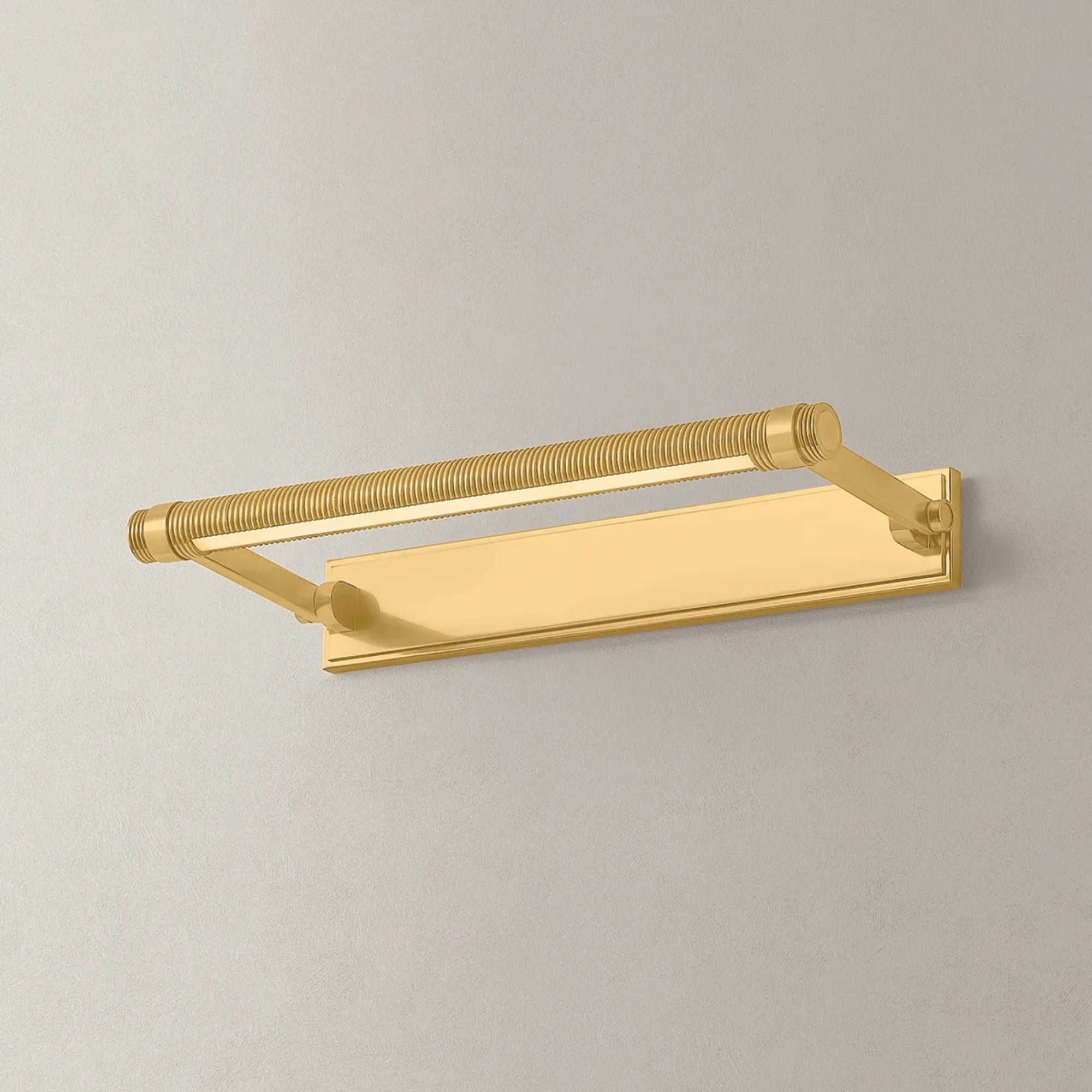 Hudson Valley Duell 18 in. Picture Light, Aged Brass