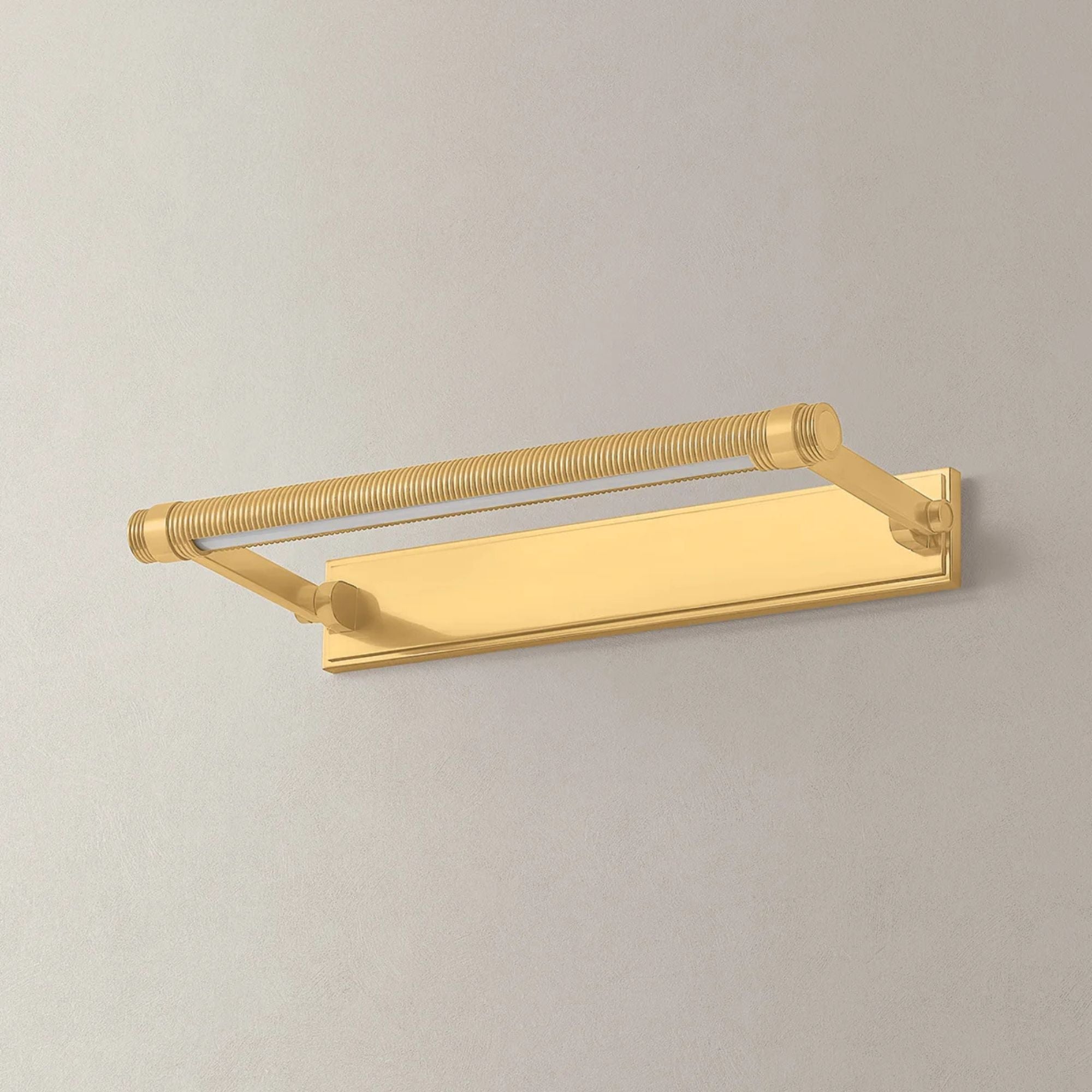 Hudson Valley Duell 18 in. Picture Light, Aged Brass