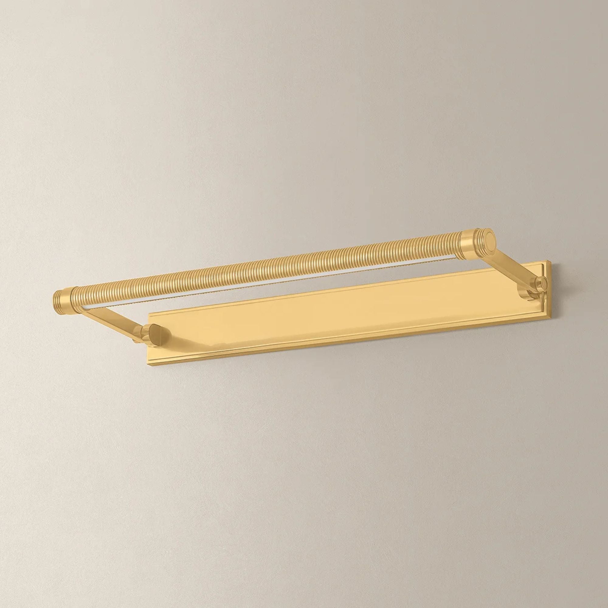 Hudson Valley Duell 24 in. Picture Light, Aged Brass