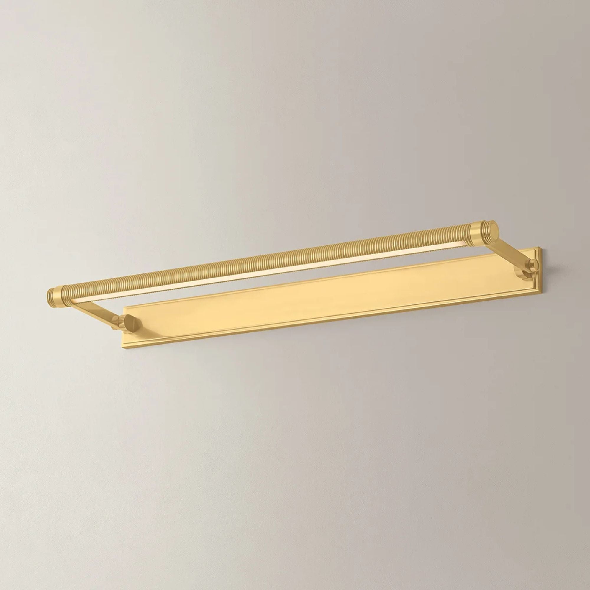 Hudson Valley Duell 30" Picture Light, Aged Brass