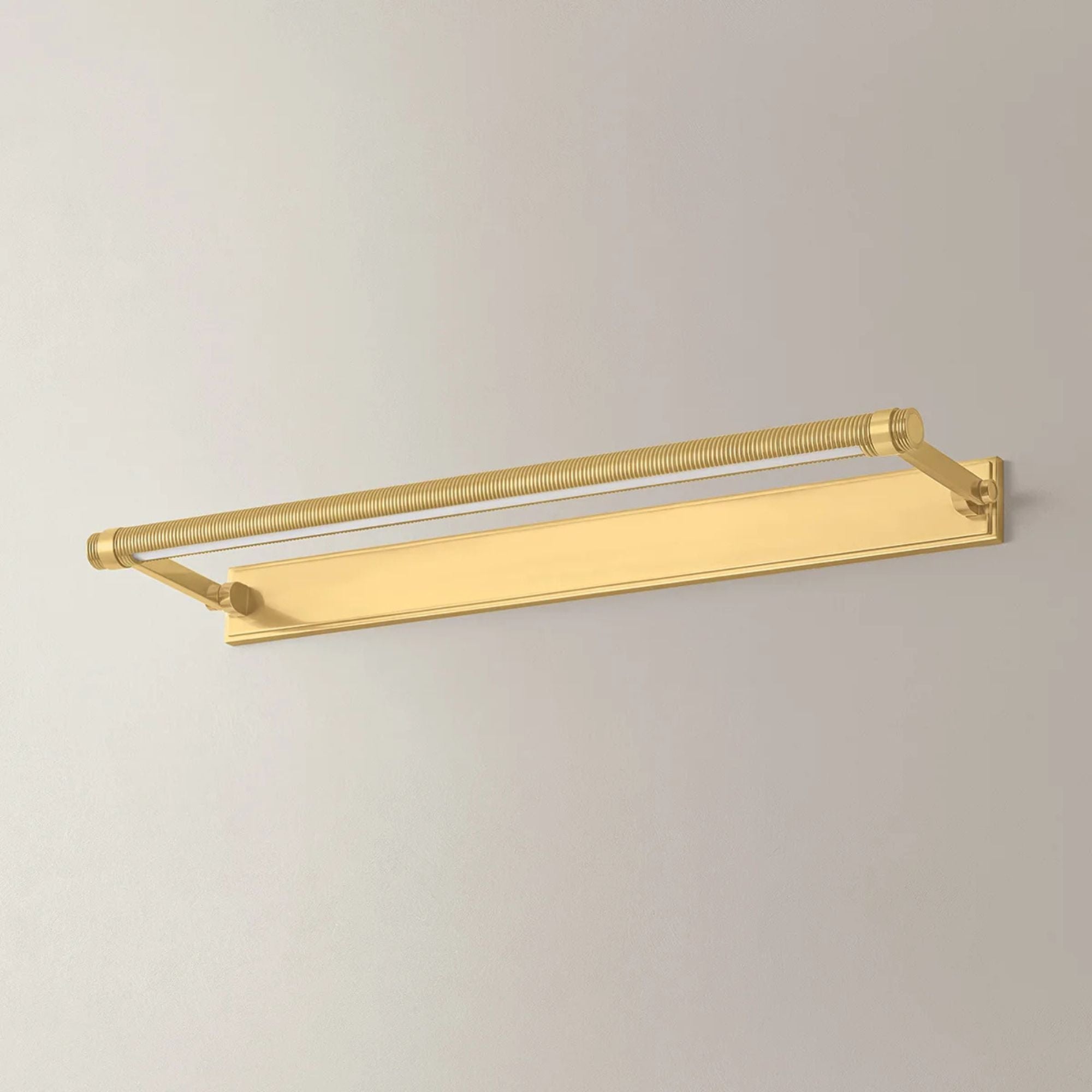 Hudson Valley Duell 30" Picture Light, Aged Brass