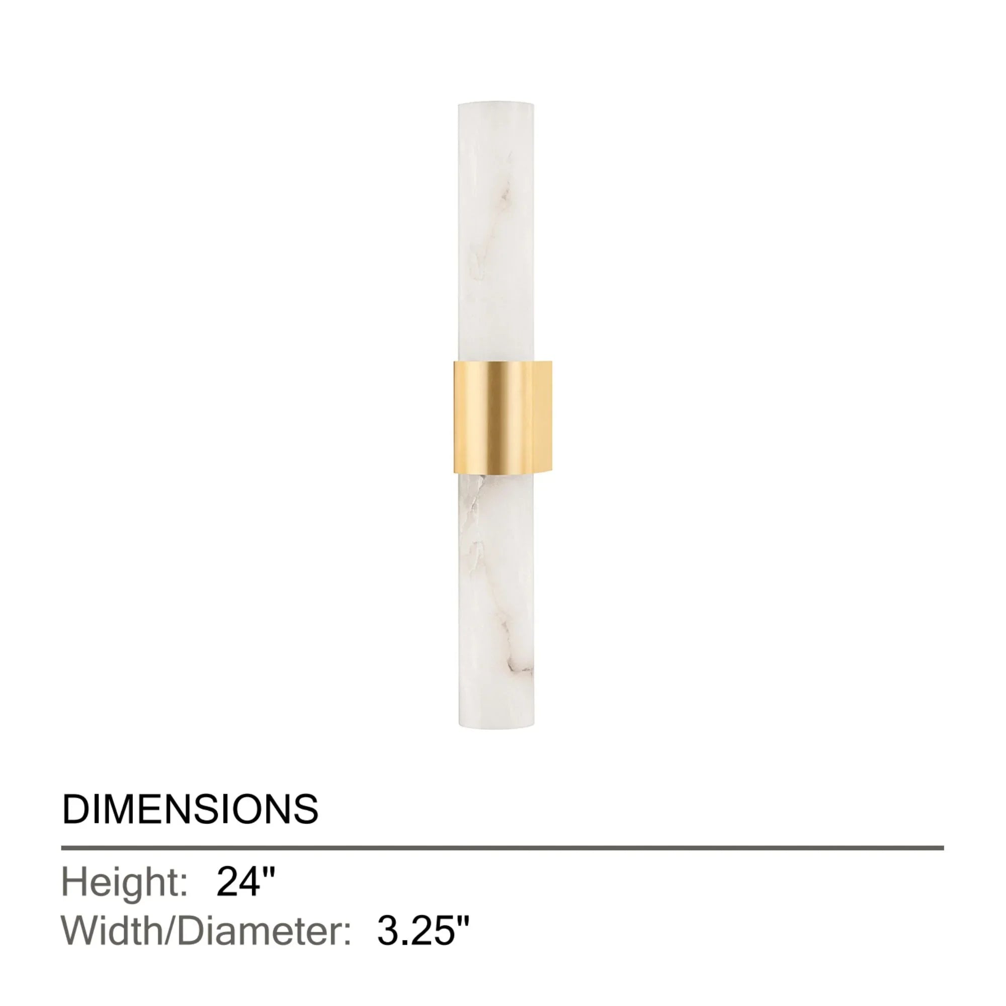 Hudson Valley Lighting - Ellington 24" 2-Light Bath and Vanity Light, Aged Brass Finish | Bees Lighting