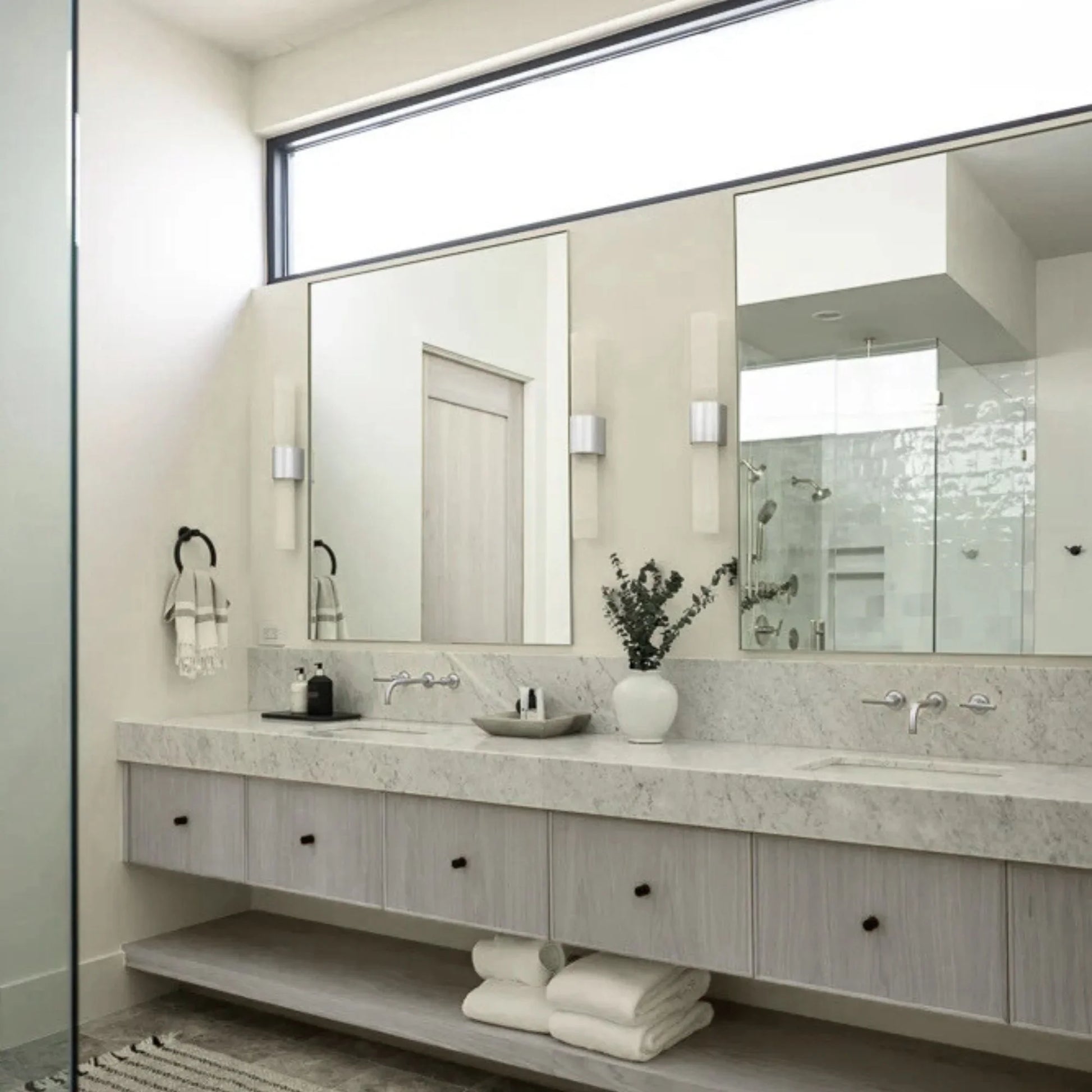 Hudson Valley Lighting - Ellington 24" 2-Light Bath and Vanity Light, Polished Nickel Finish | Bees Lighting