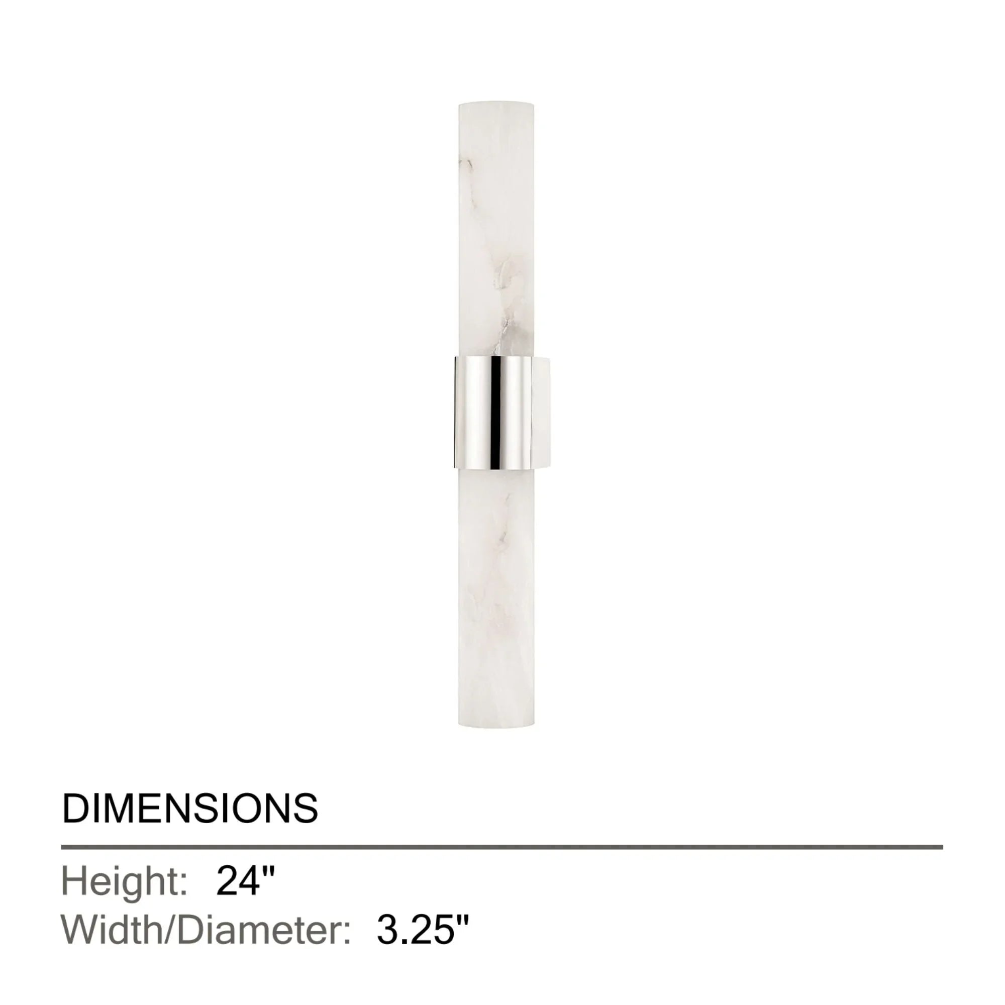 Hudson Valley Lighting - Ellington 24" 2-Light Bath and Vanity Light, Polished Nickel Finish | Bees Lighting