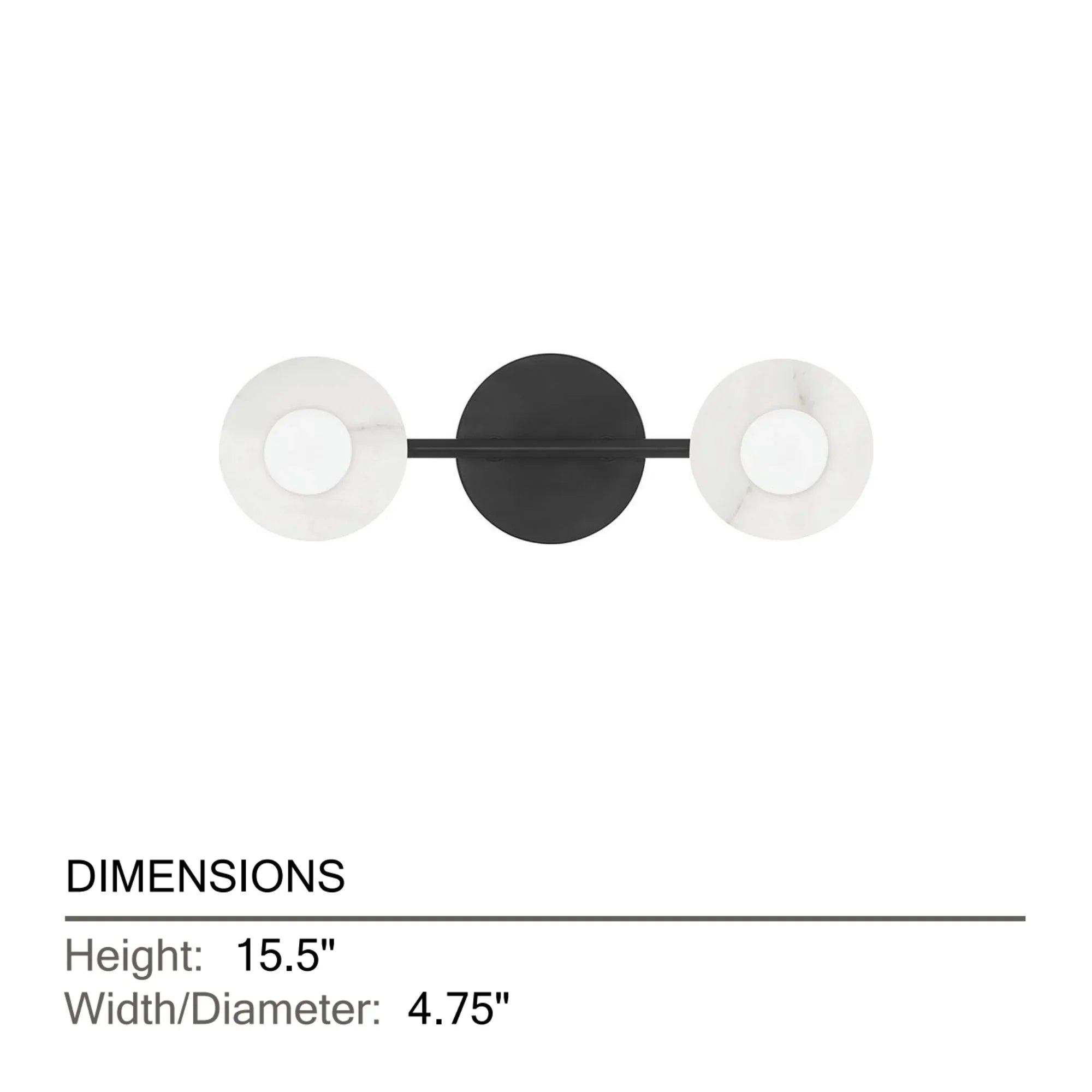 Hudson Valley Lighting - Elmont 16" 2-Light Bath and Vanity Light, Old Bronze Finish | Bees Lighting