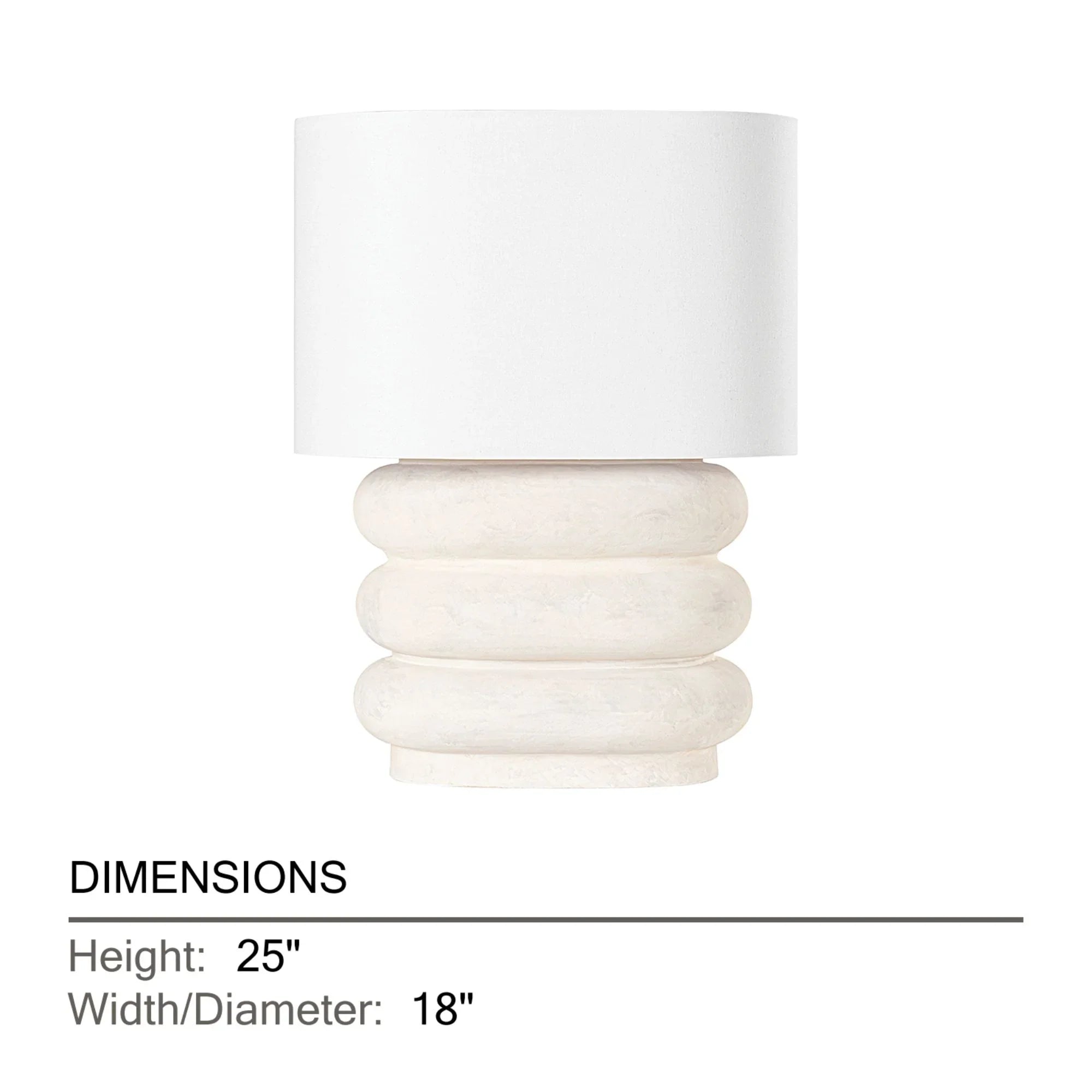 Hudson Valley Lighting - Ewing 25" Table Lamp, Aged Brass/Weathered Ivory Ceramic Finish | Bees Lighting