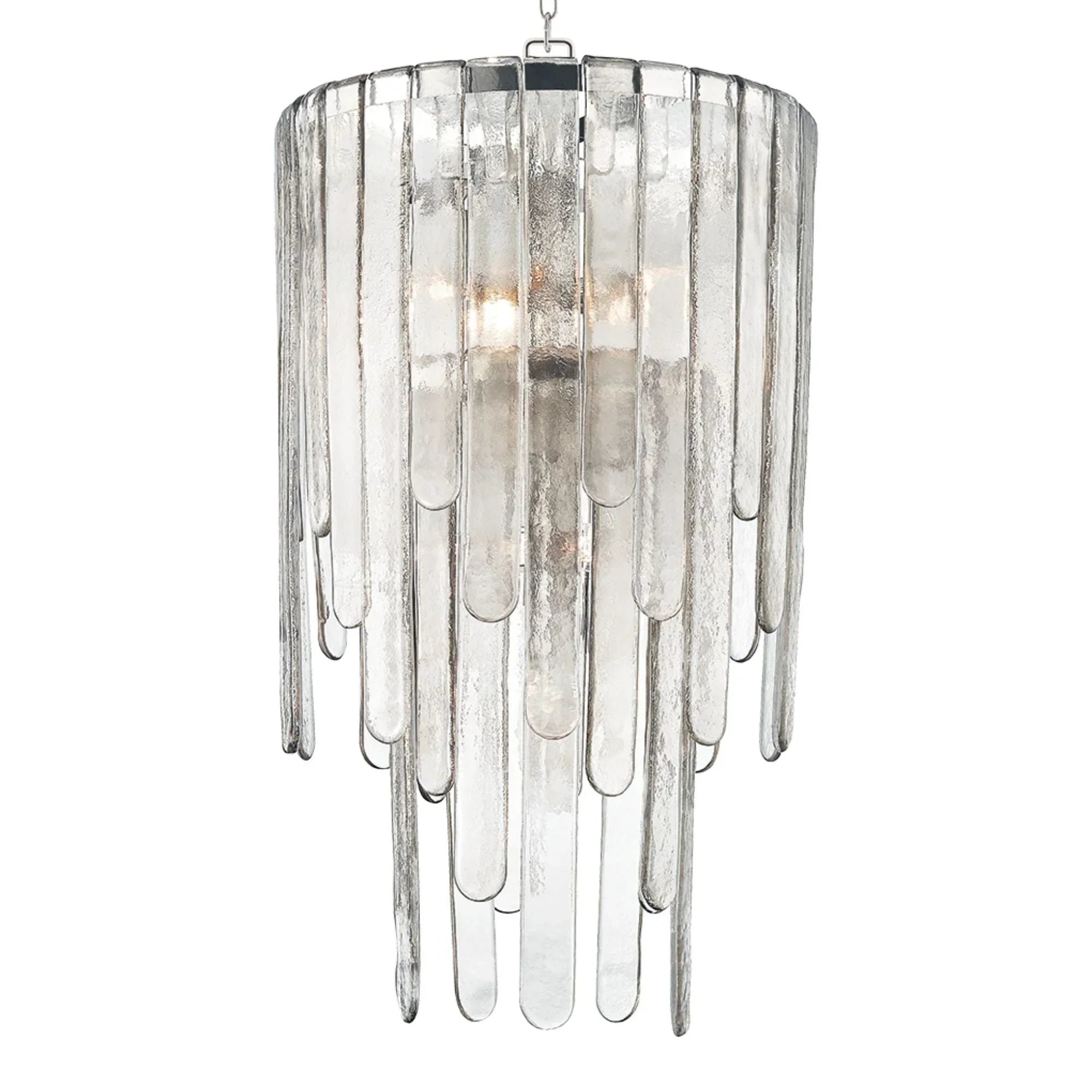 Fenwater 36" 9-Light Chandelier, Polished Nickel Finish