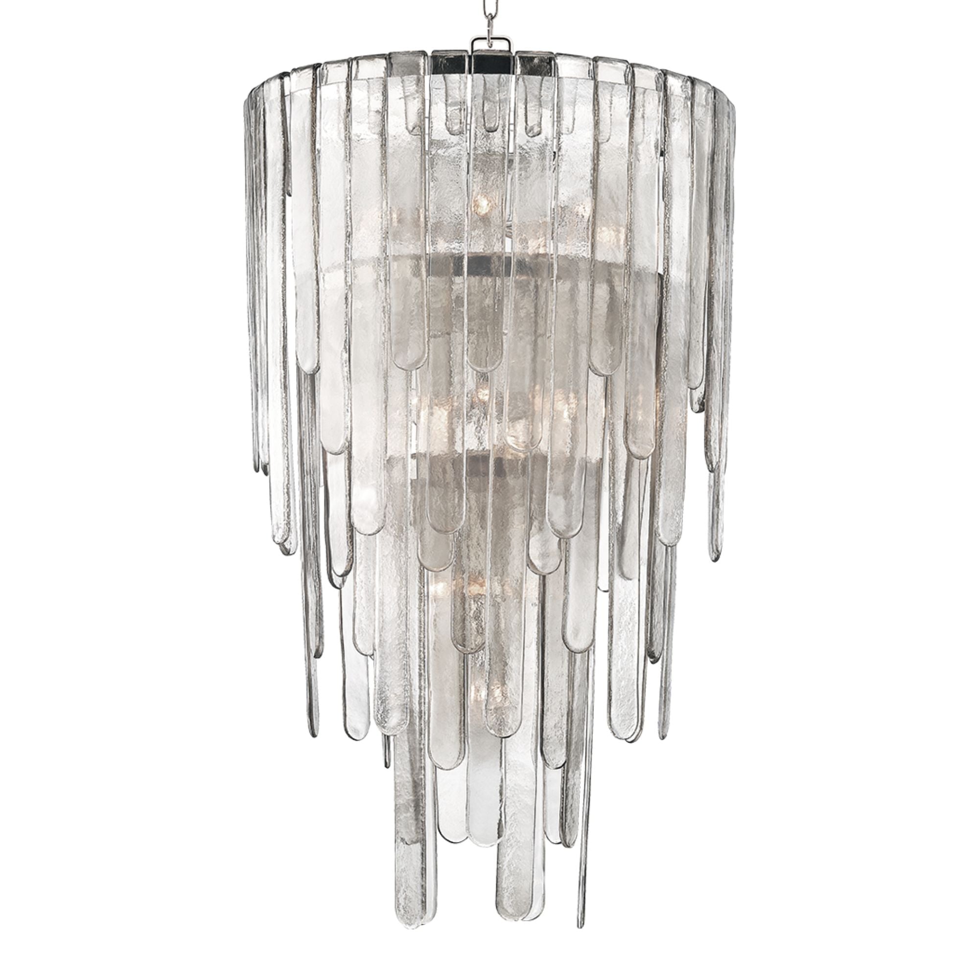 Fenwater 46" 16-Light Chandelier, Polished Nickel Finish