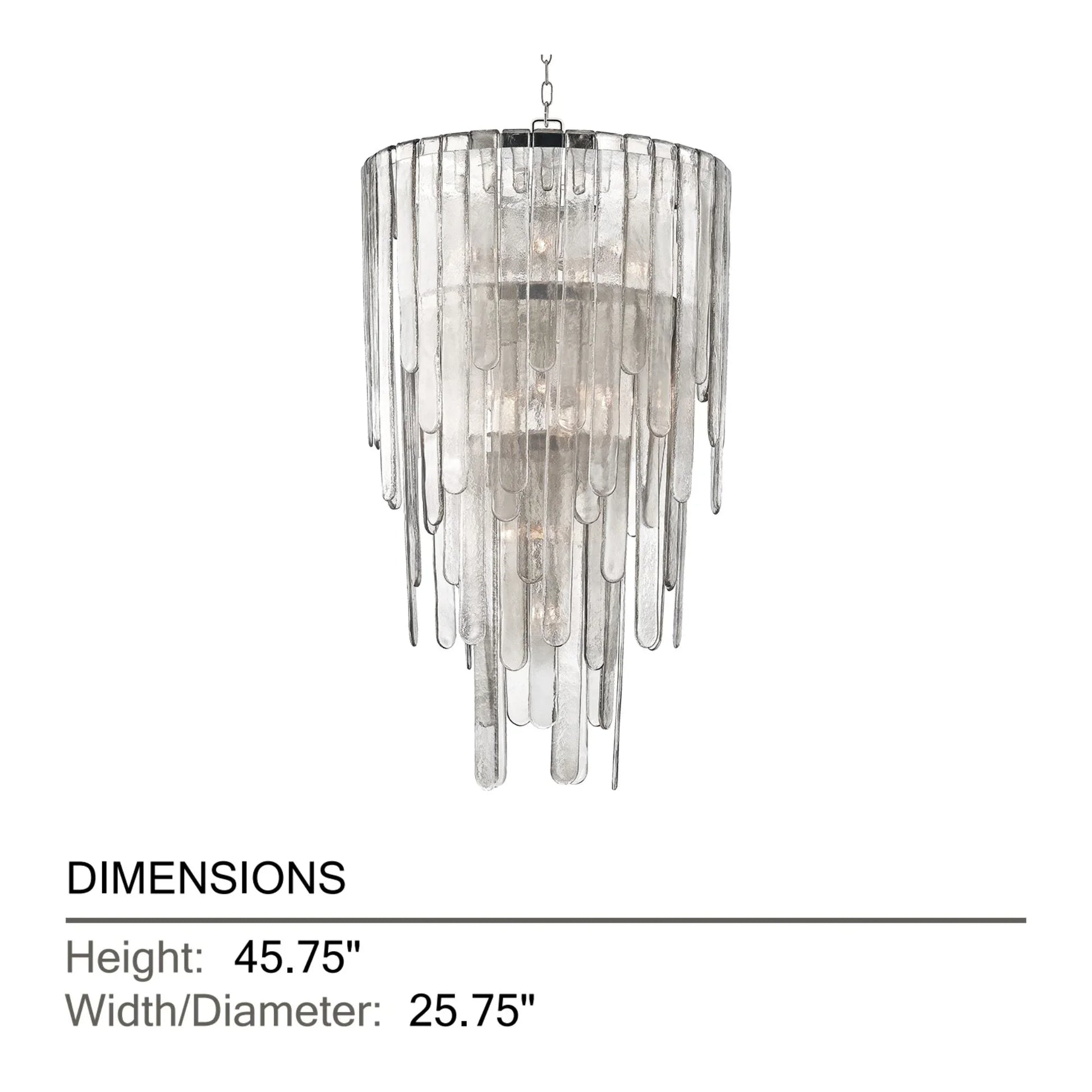Hudson Valley Lighting - Fenwater 46" 16-Light Chandelier, Polished Nickel Finish | Bees Lighting