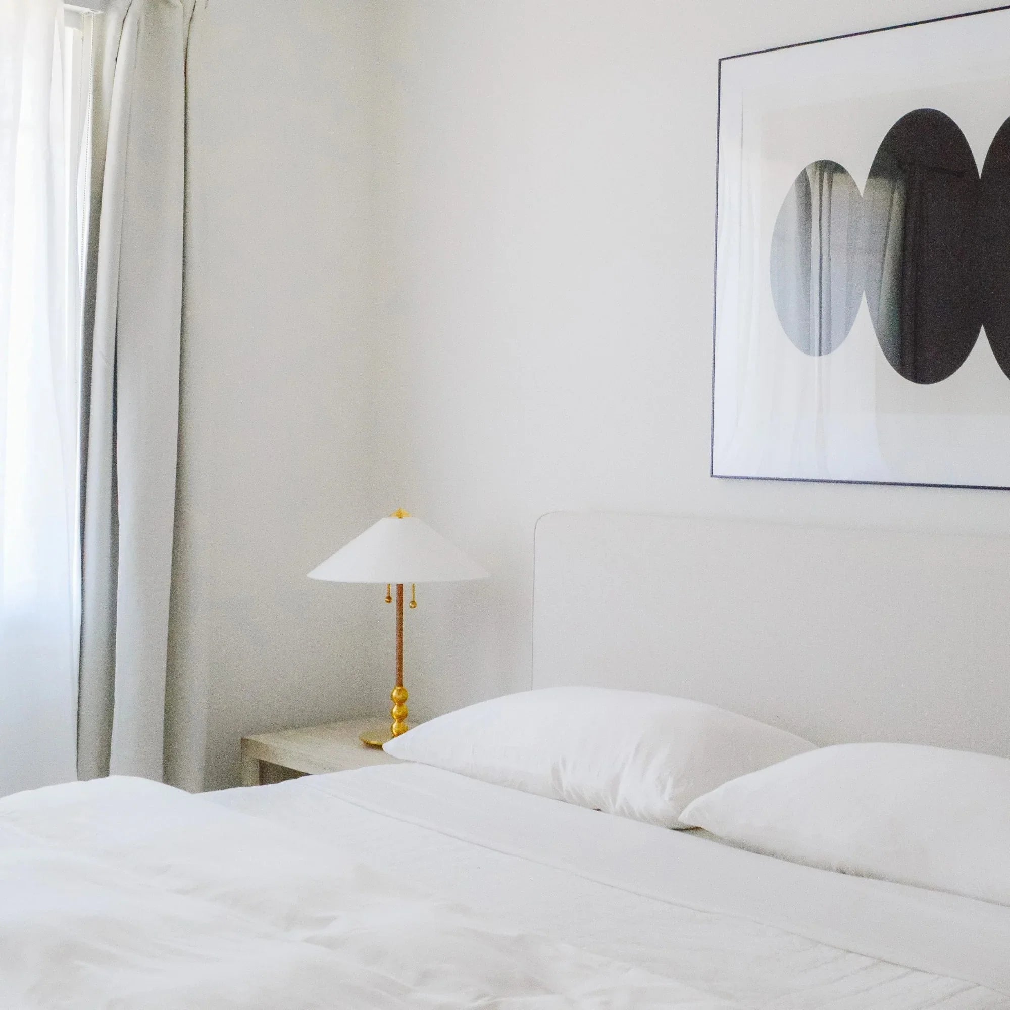 Flare 24" 2-Light Table Lamp, Aged Brass Finish