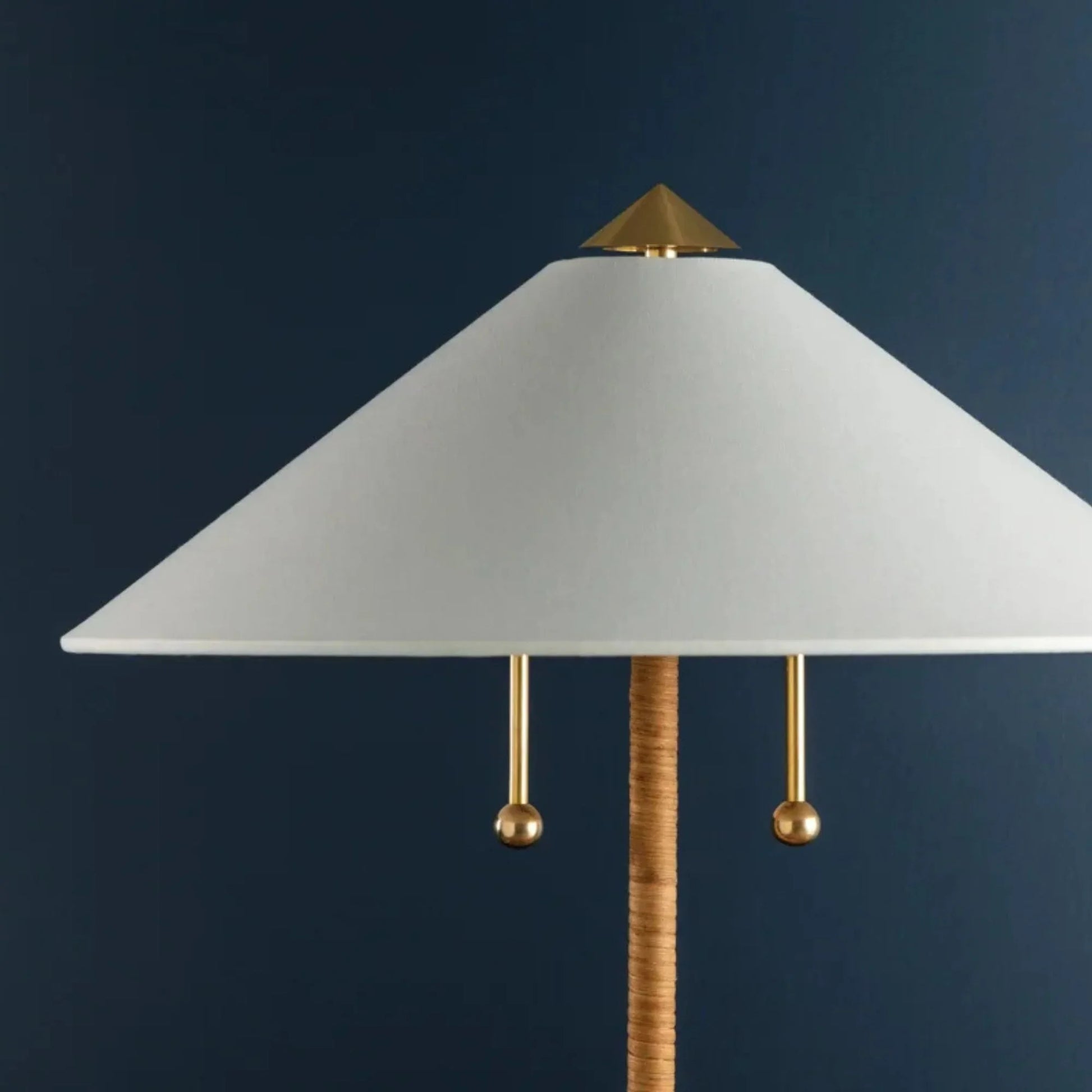 Hudson Valley Lighting - Flare 24" 2-Light Table Lamp, Aged Brass Finish | Bees Lighting