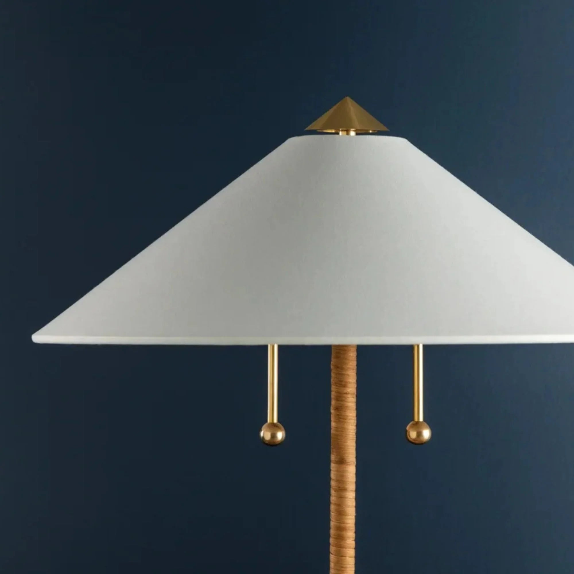 Hudson Valley Lighting - Flare 24" 2-Light Table Lamp, Aged Brass Finish | Bees Lighting