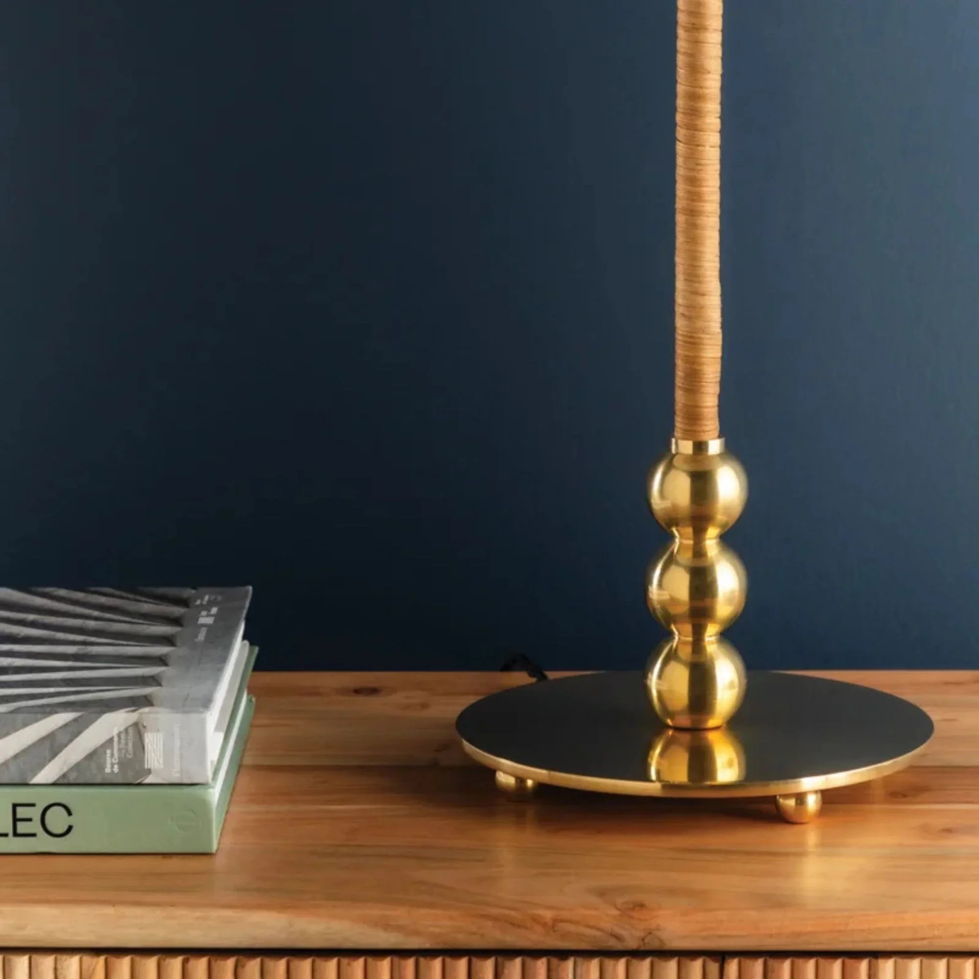 Hudson Valley Lighting - Flare 24" 2-Light Table Lamp, Aged Brass Finish | Bees Lighting