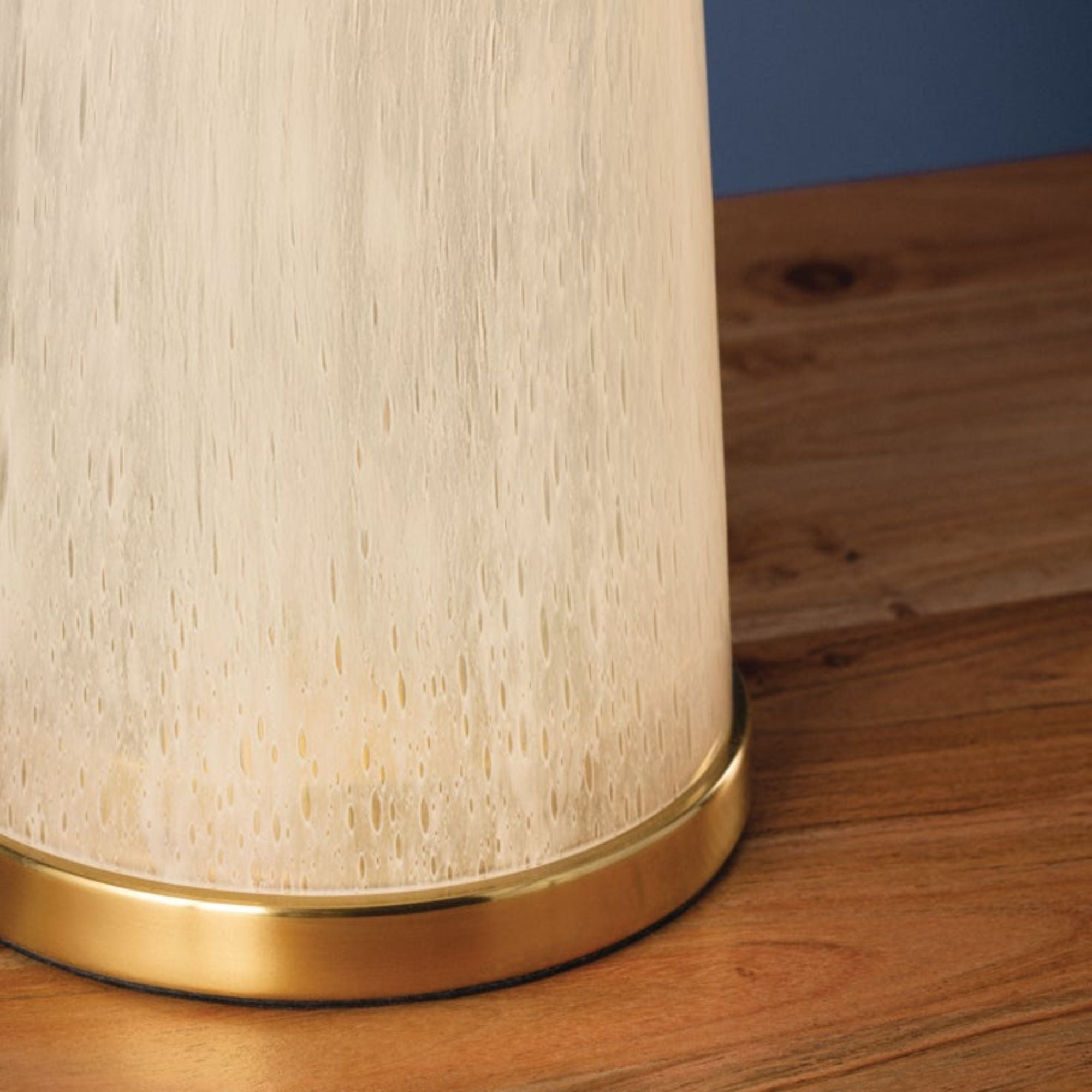 Fords 14" LED Table Lamp, Aged Brass Finish