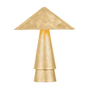 Foxton 22" Table Lamp, Vintage Gold Leaf Finish