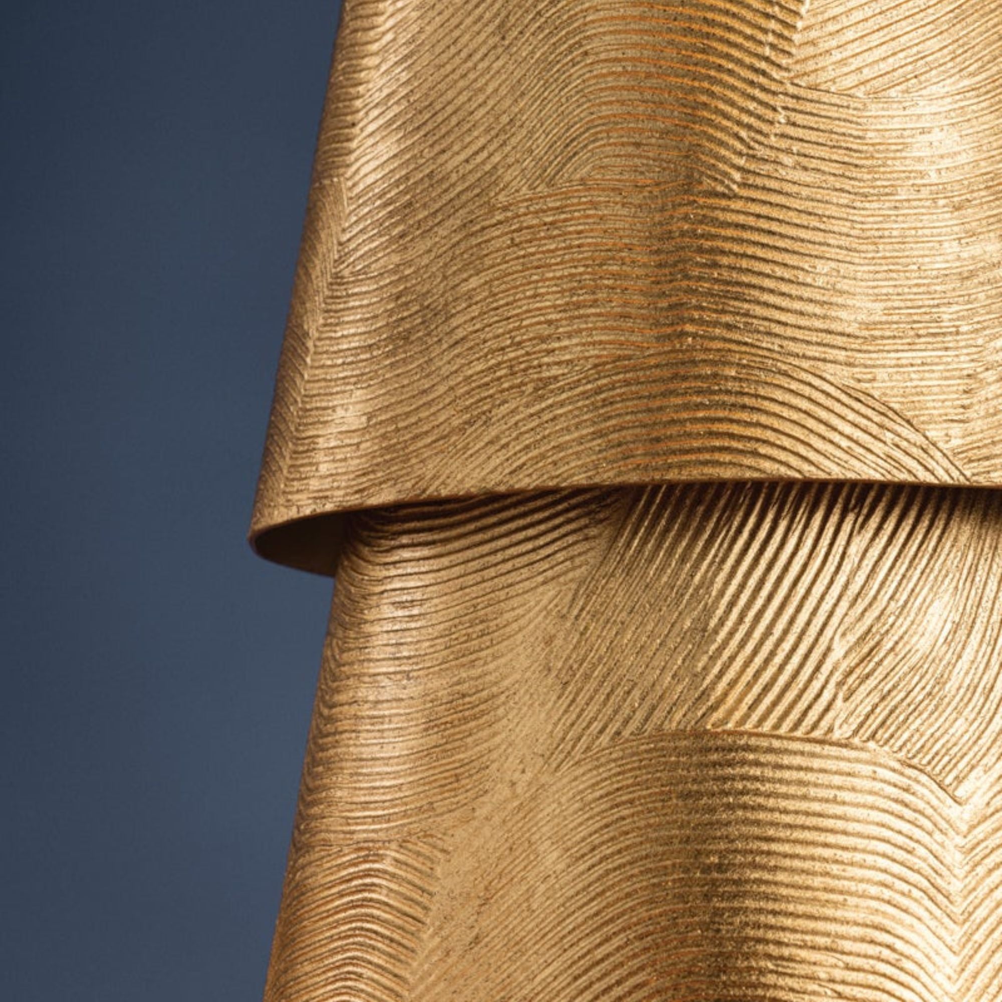 Foxton 22" Table Lamp, Vintage Gold Leaf Finish