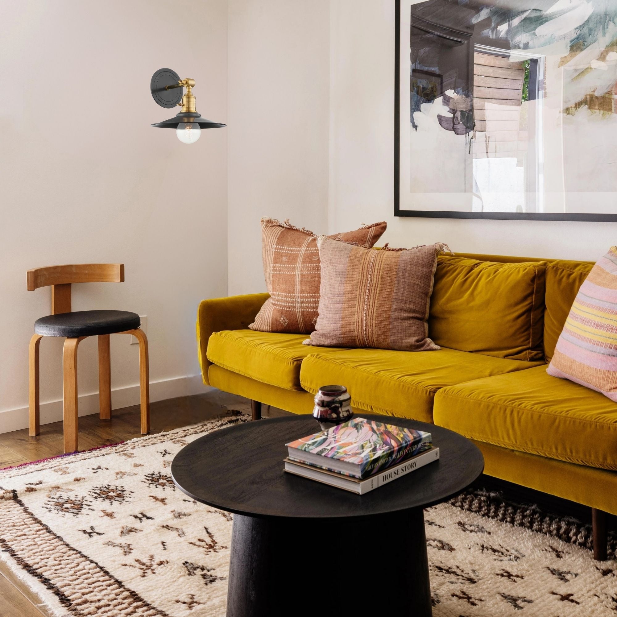 Garden City 11" Dome Swing Arm Sconce, Aged Old Bronze Finish