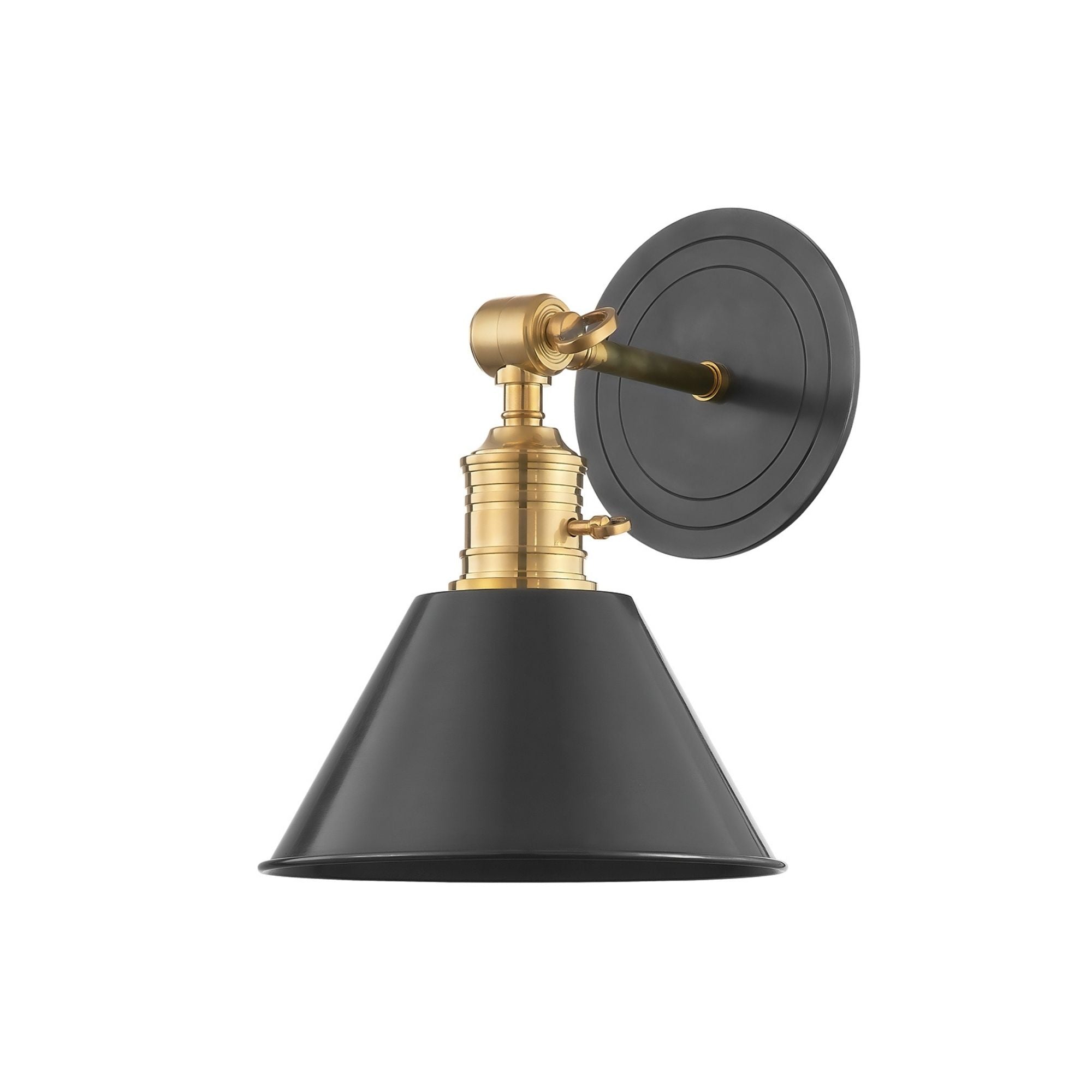 Garden City 11" Swing Arm Lamp, Aged Old Bronze Finish