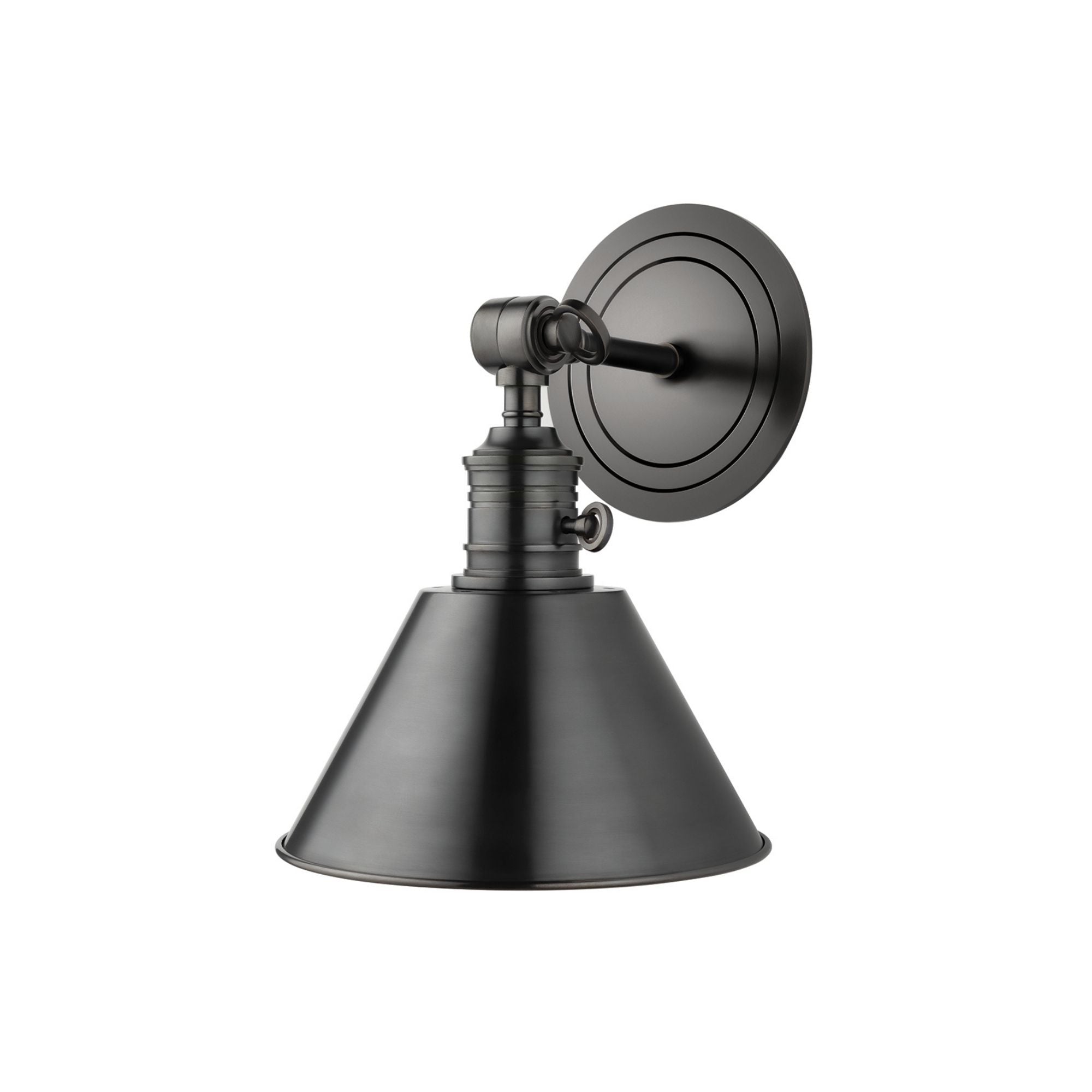 Garden City 11" Swing Arm Lamp, Old Bronze Finish