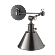 Garden City 11" Swing Arm Sconce, Old Bronze Finish